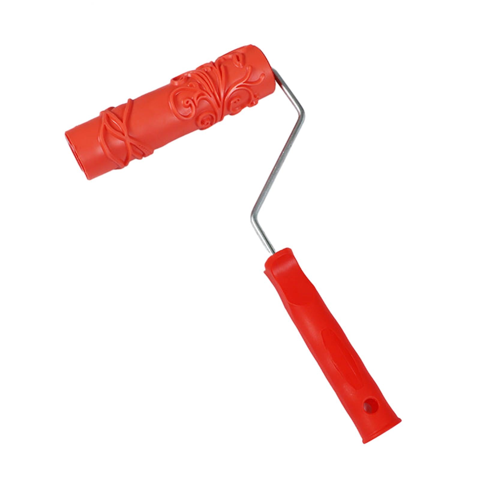 7inch Embossing Patterned Paint Roller Accessory for Household Wall Painting Style E