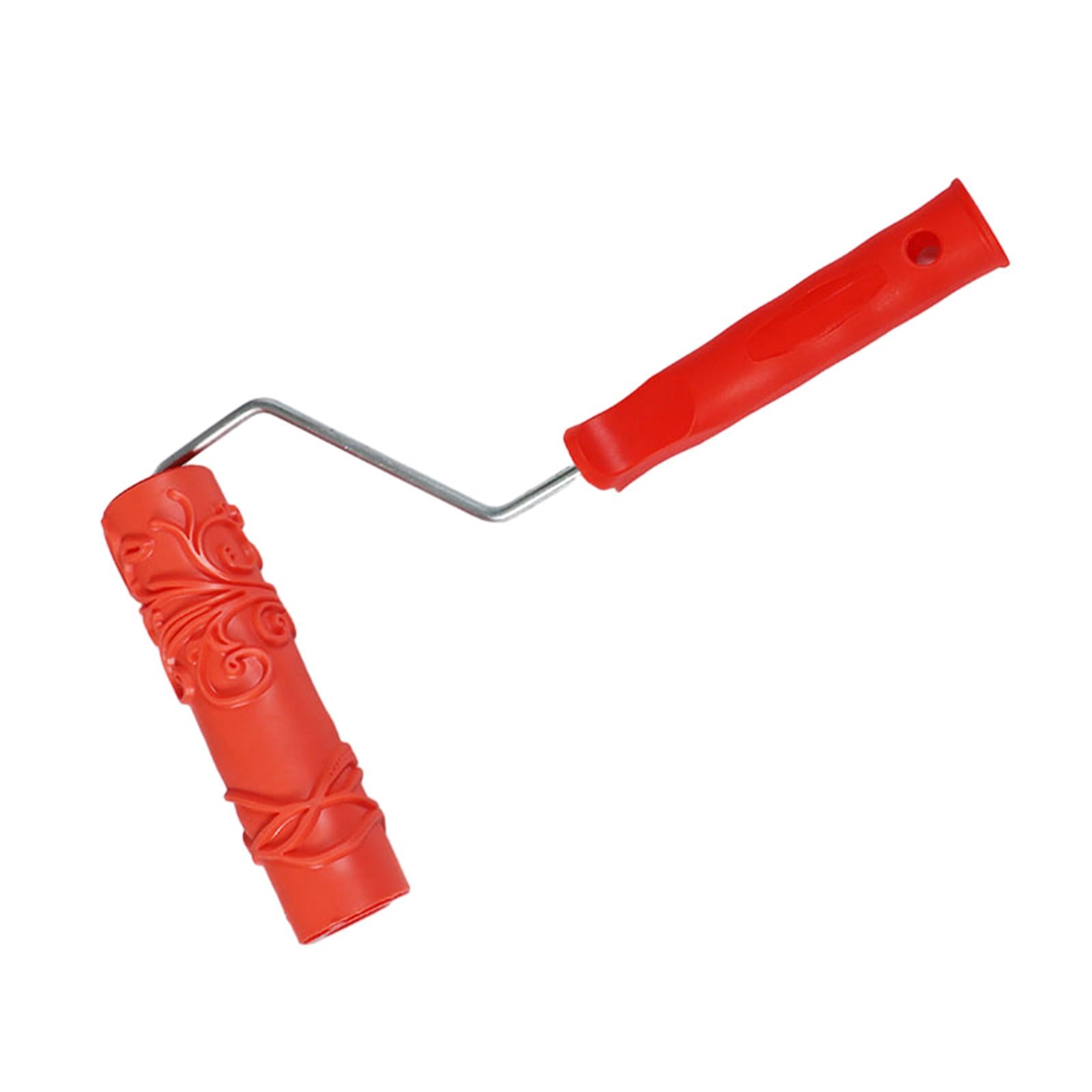 7inch Embossing Patterned Paint Roller Accessory for Household Wall Painting Style E