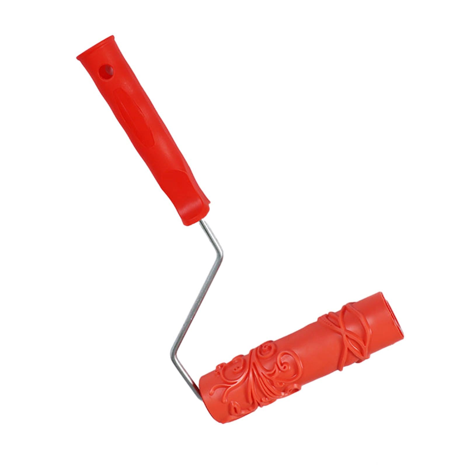 7inch Embossing Patterned Paint Roller Accessory for Household Wall Painting Style E