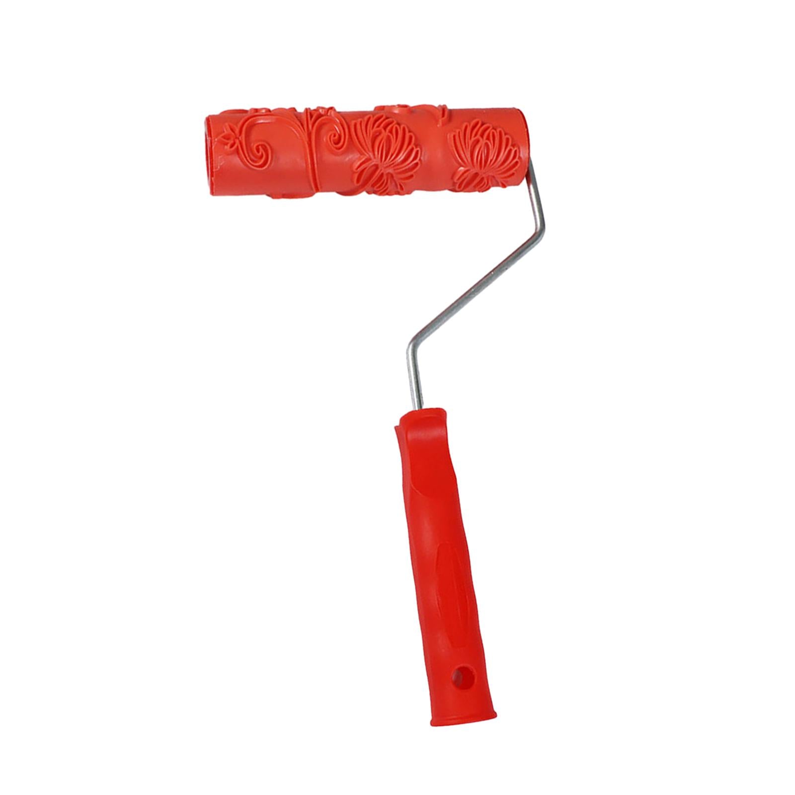 7inch Embossing Patterned Paint Roller Accessory for Household Wall Painting Style F