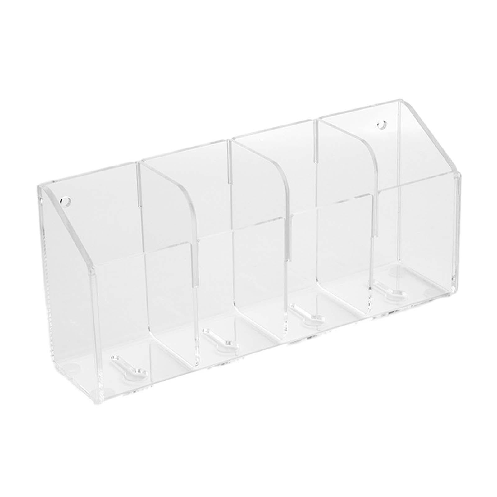 Remote Control Holder Container Phone Storage Rack for Bathroom Table Office