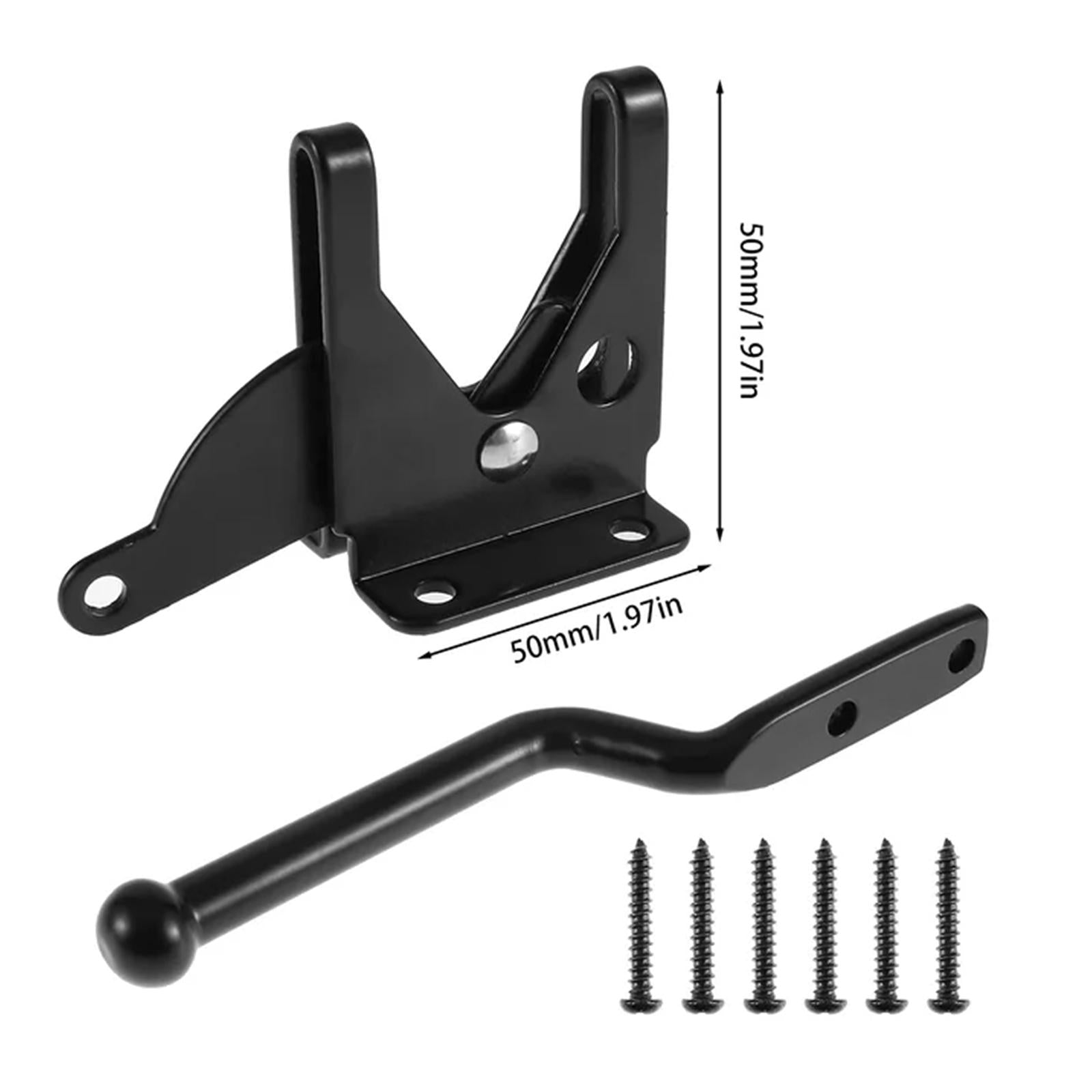 Fence Gate Lock Metal for Barn Doors Front Entrance Door Outdoor Garden Door