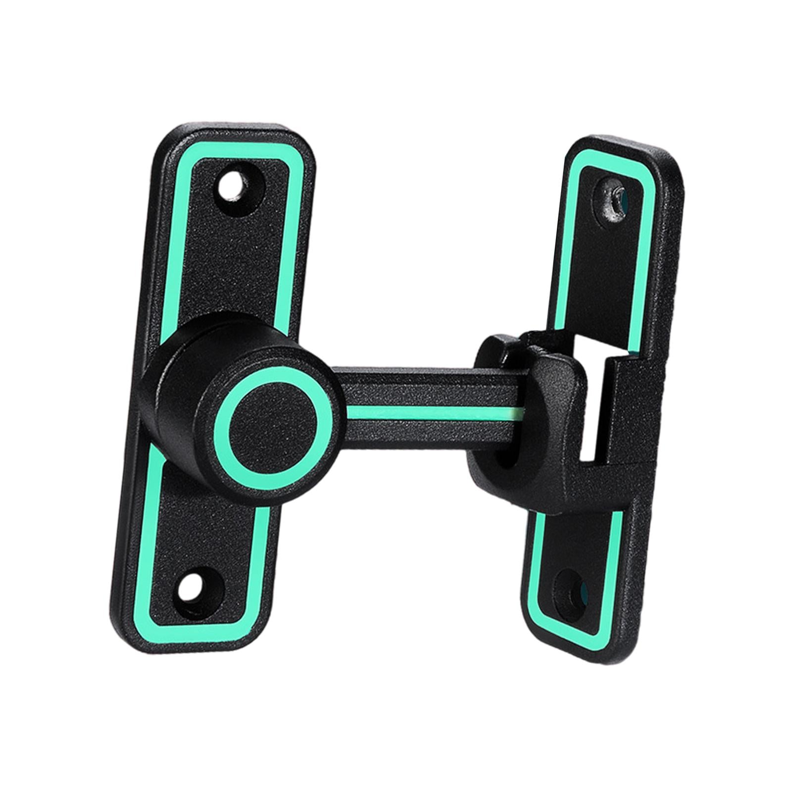 Barn Sliding Door Latch Lock Luminous Heavy Duty for Garden Bathroom Outdoor
