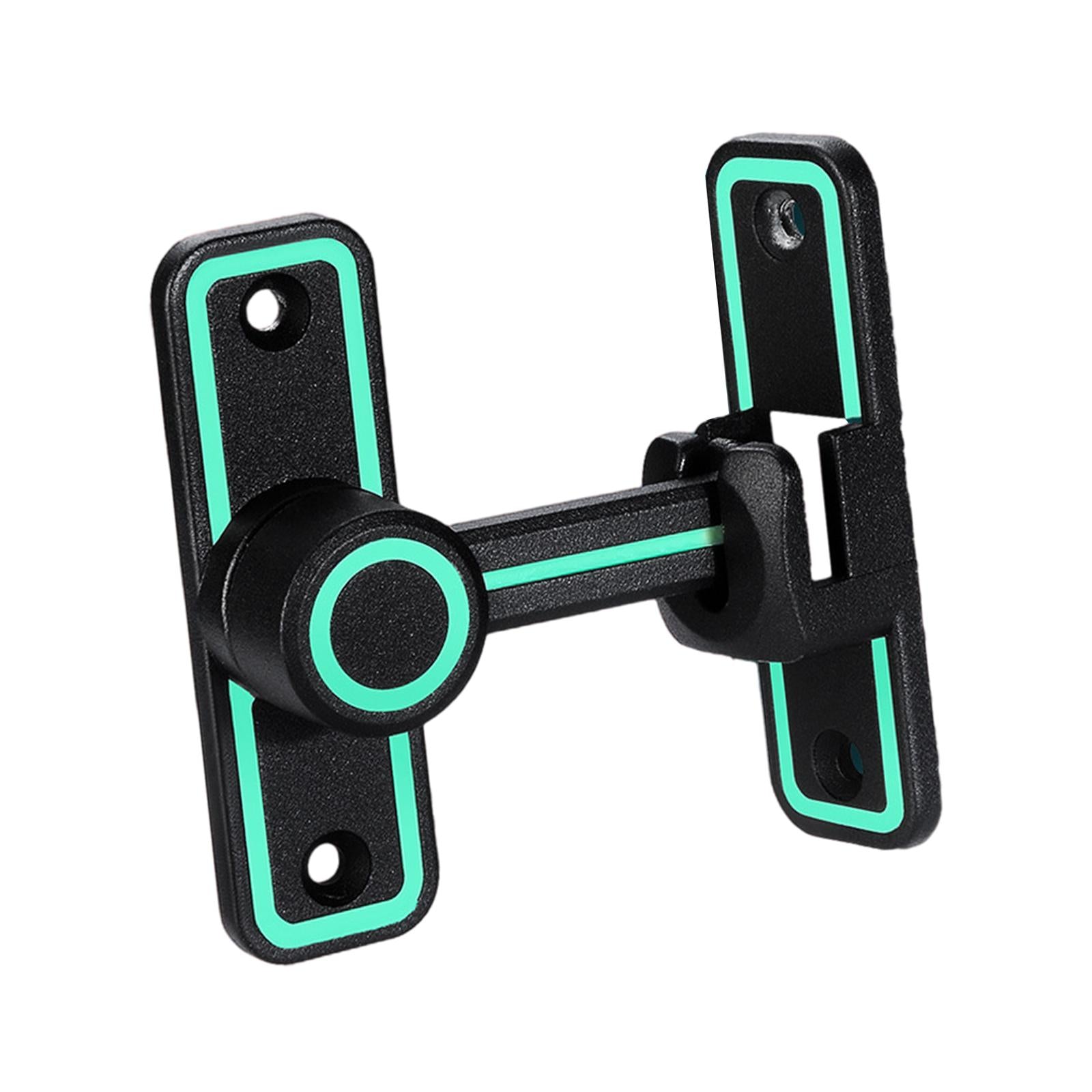 Barn Sliding Door Latch Lock Luminous Heavy Duty for Garden Bathroom Outdoor