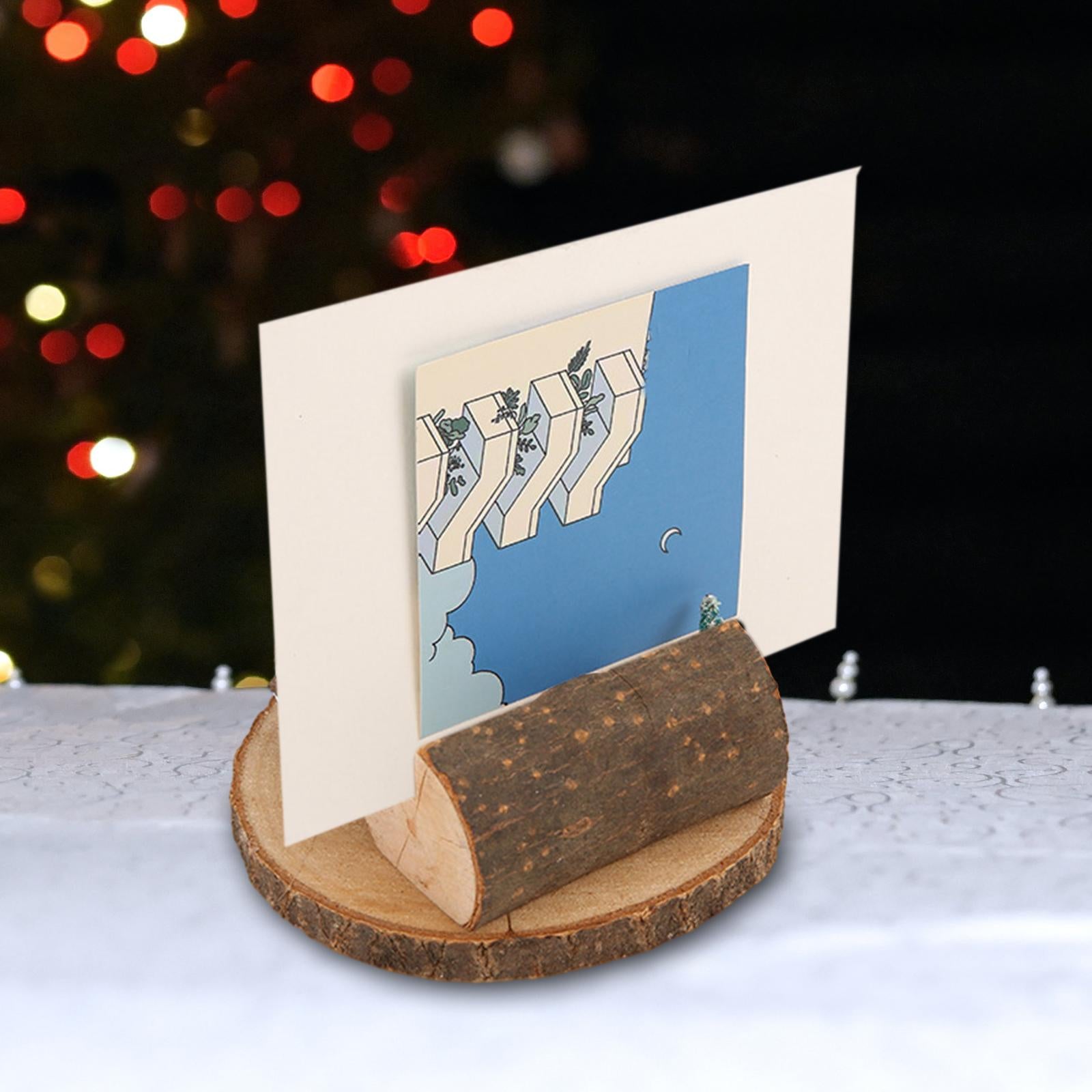 Desktop Note Clip 8cm Diameter Decorative Wedding Birthday Party Memo Holder