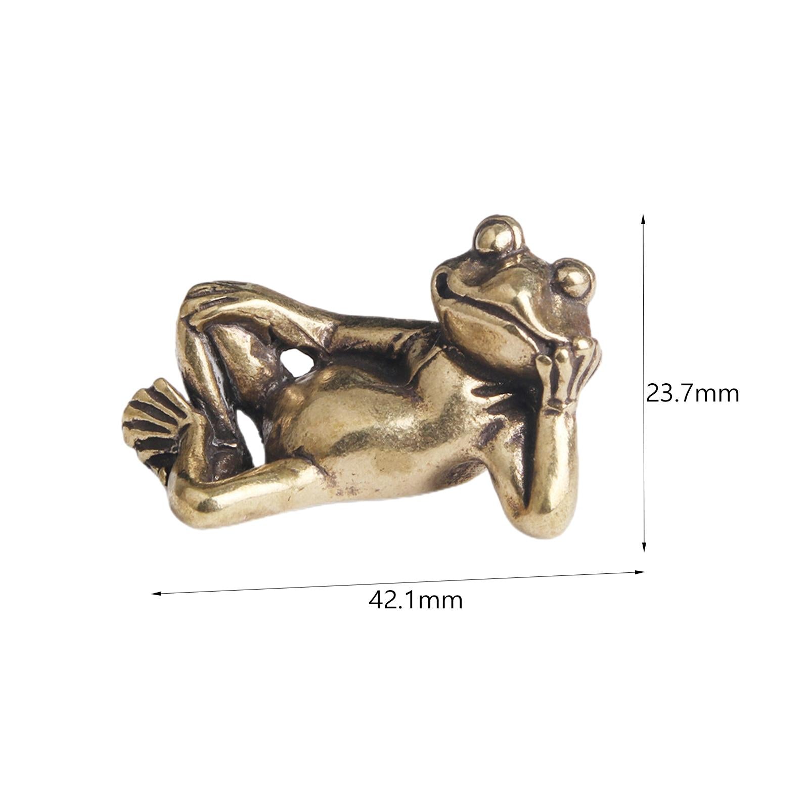 Miniature Sculpture Tea Pet Miniature Desktop Simple for Yoga Room Shelf Artistic