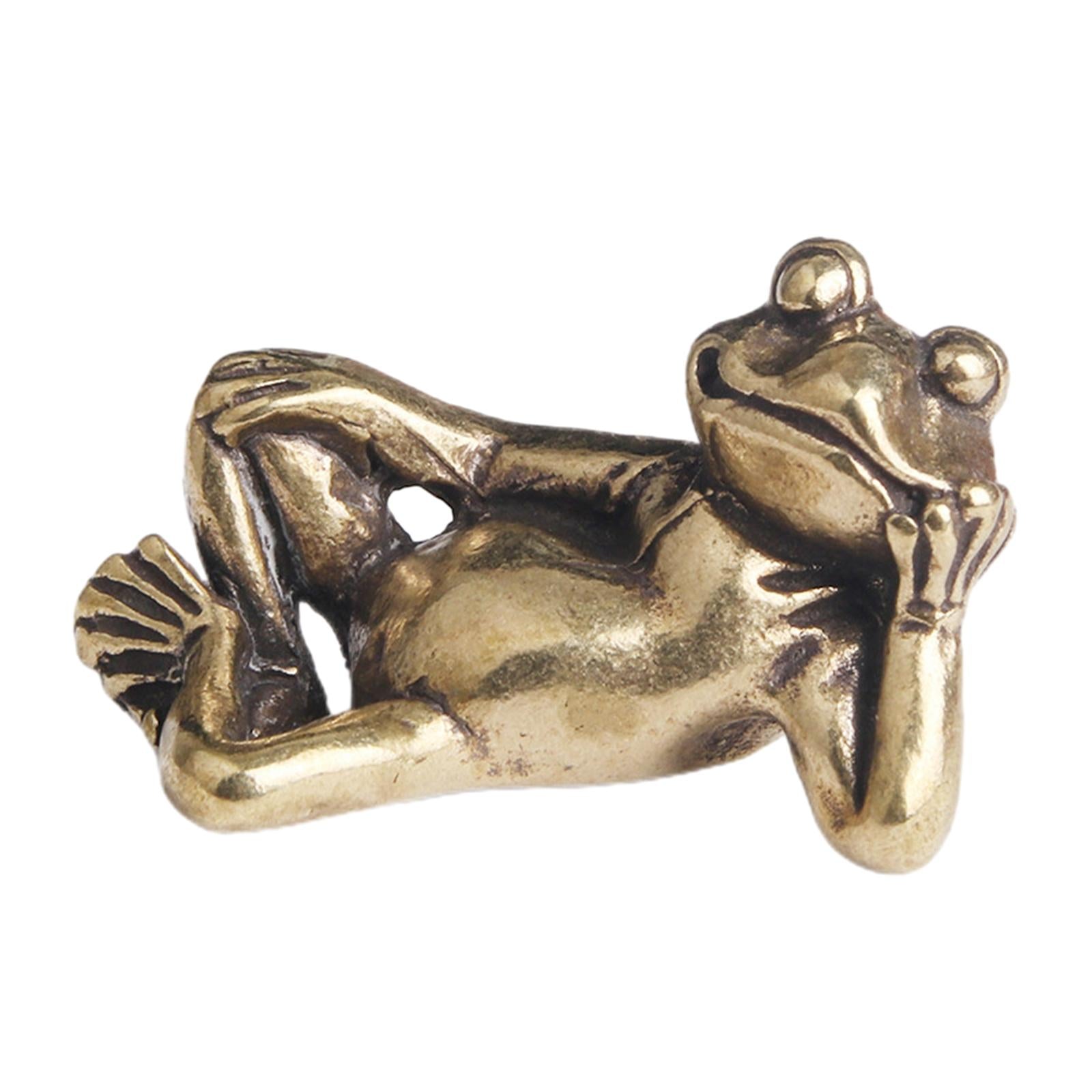 Miniature Sculpture Tea Pet Miniature Desktop Simple for Yoga Room Shelf Artistic
