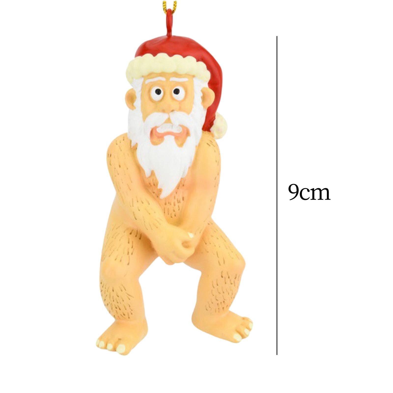 2023 Hanging Santa Claus Holiday Resin Decor Fireplace Xmas Tree Decorations