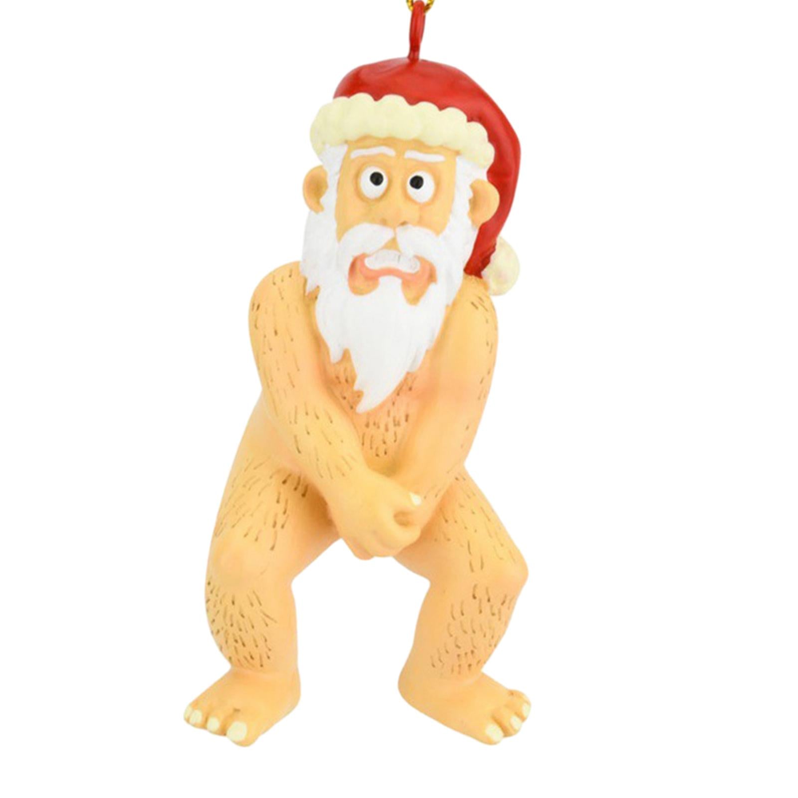 2023 Hanging Santa Claus Holiday Resin Decor Fireplace Xmas Tree Decorations