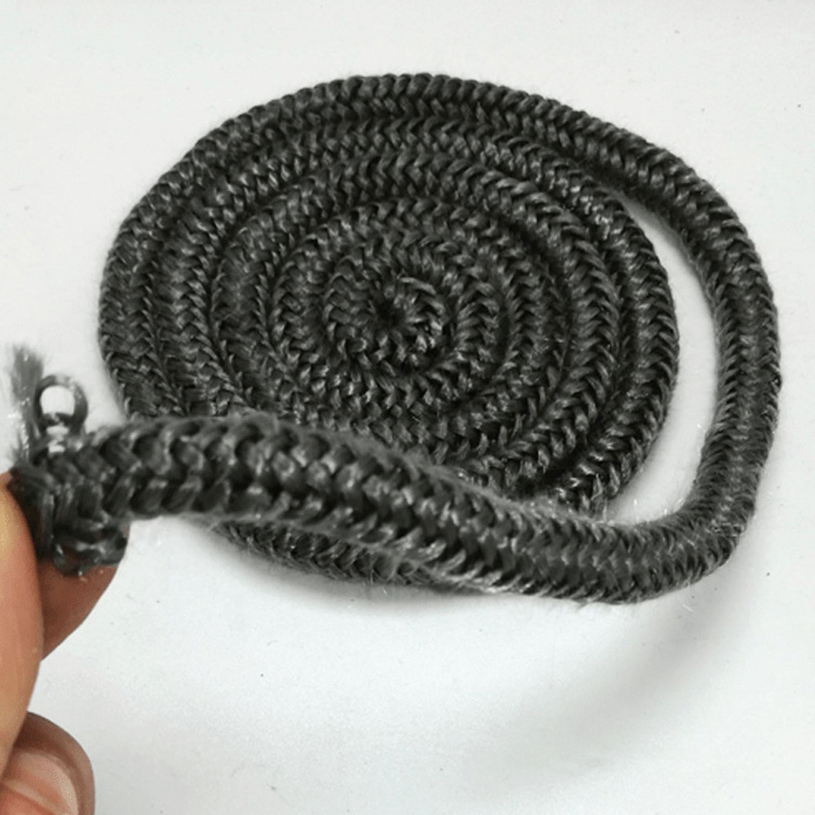 Fireplace Seal Rope High Density Fibreglass Rope Wood Stove Door Seal Gasket 0.47inchx78inch