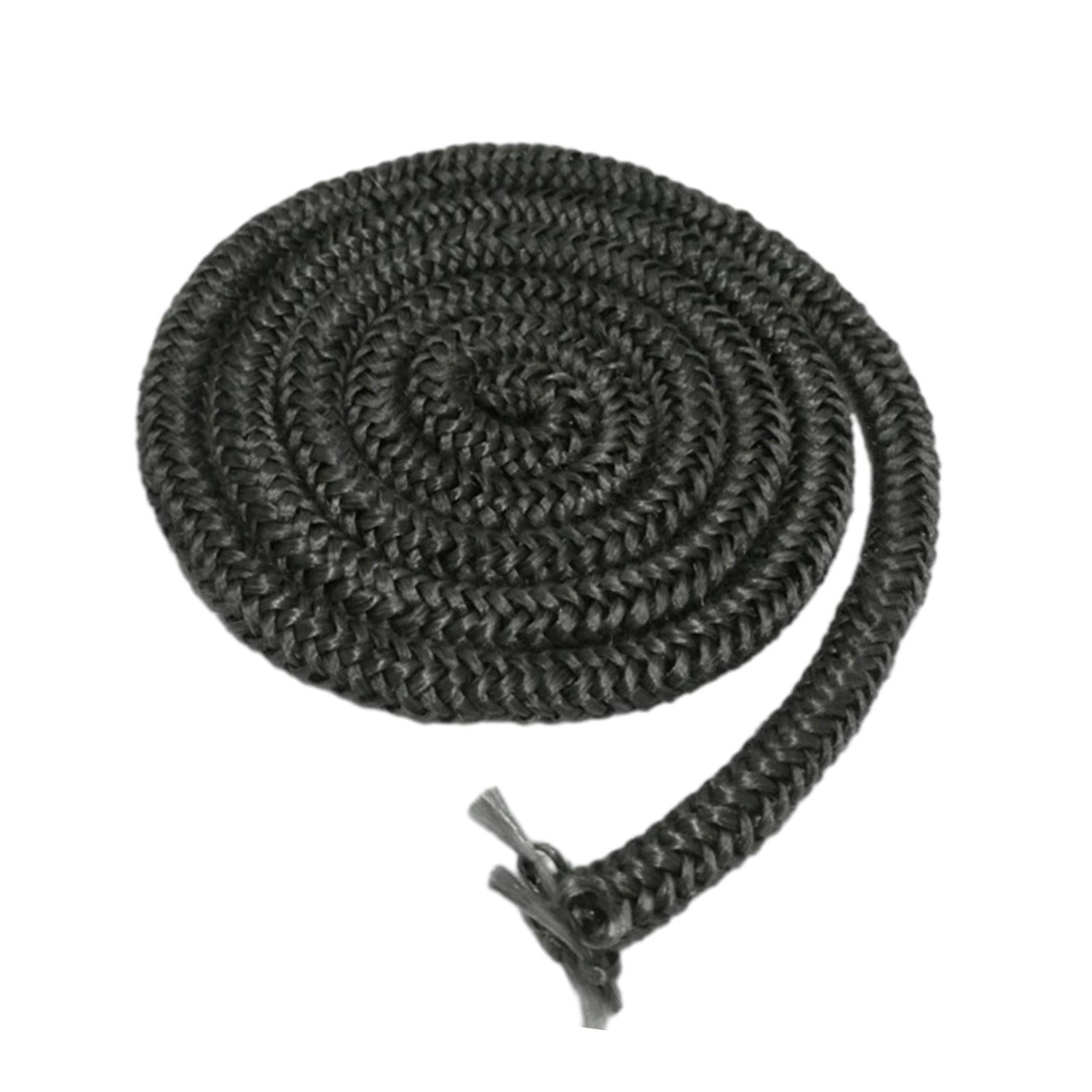 Fireplace Seal Rope High Density Fibreglass Rope Wood Stove Door Seal Gasket 0.31inchx118inch