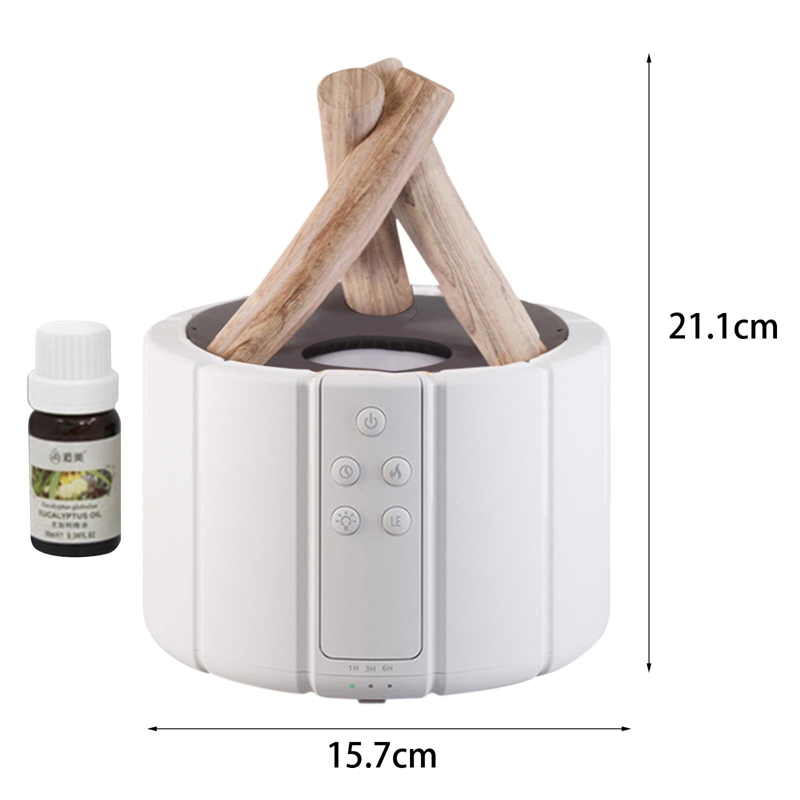 Flame Aroma Diffuser 250ml Air Humidifier for Office Decor SPA Gym Room