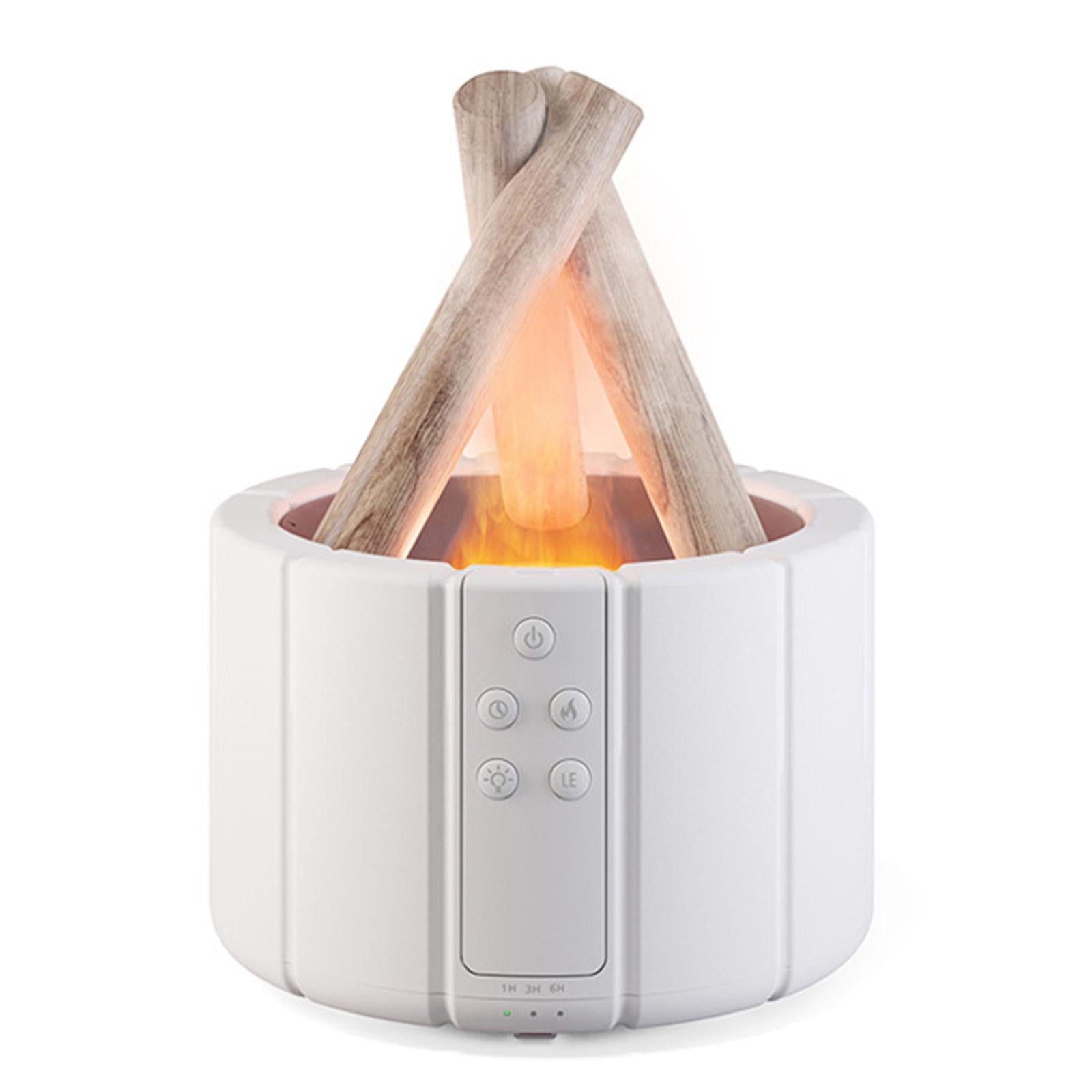 Flame Aroma Diffuser 250ml Air Humidifier for Office Decor SPA Gym Room