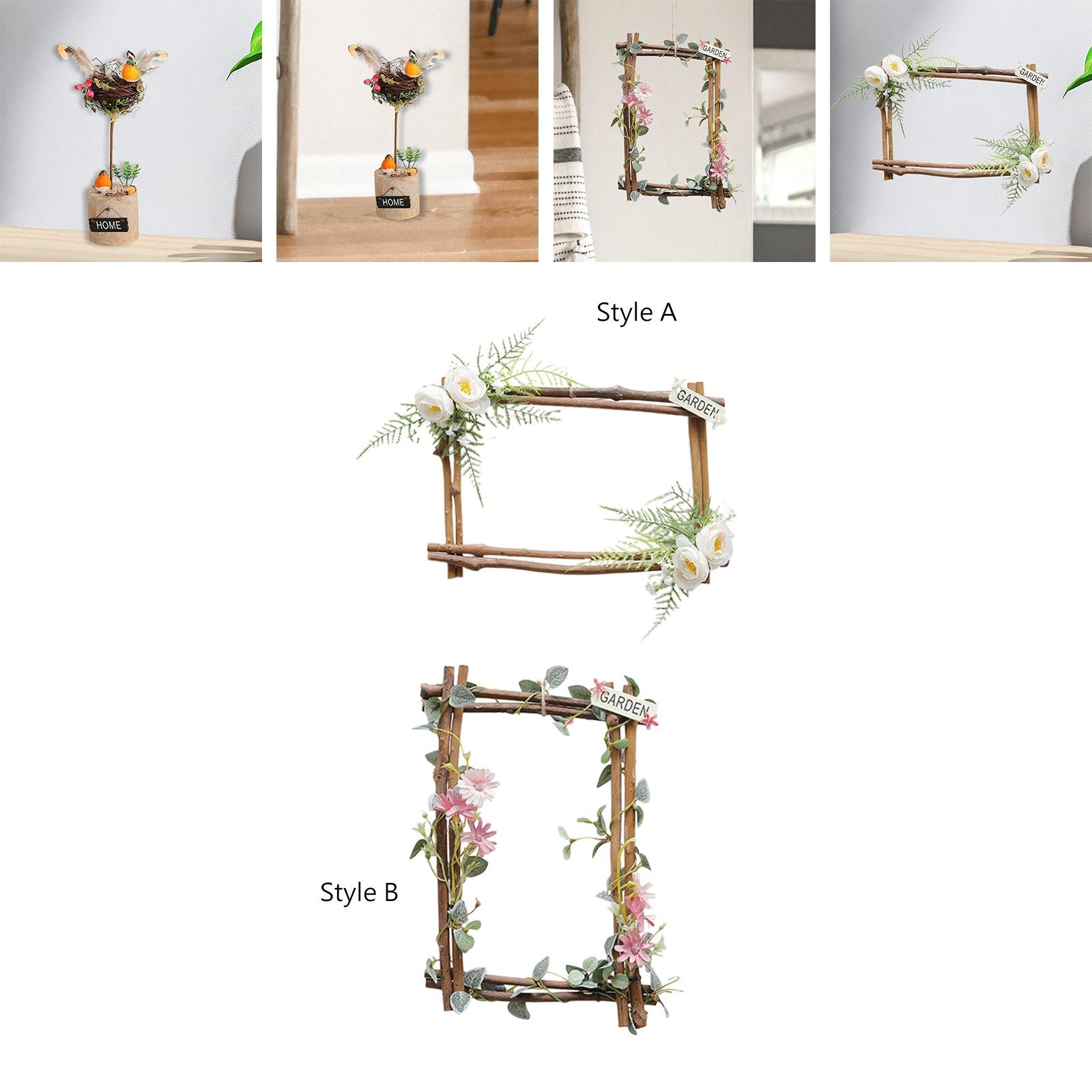 Photo Frame Home Decoration Minimalism Picture Frame for Bedroom Studio Home Style A