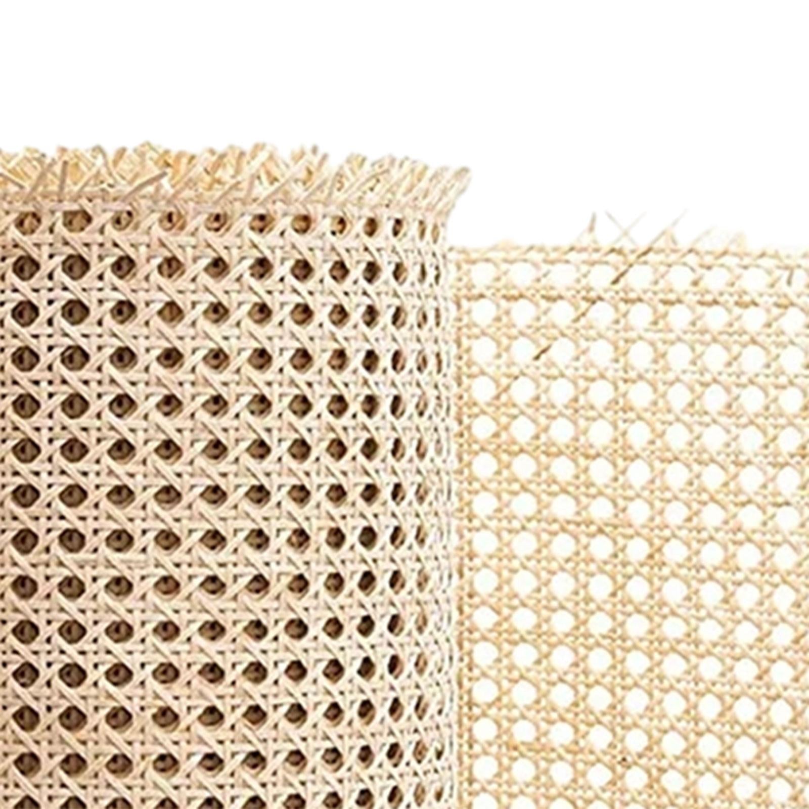 Rattan Cane Webbing Roll Cane Webbing Sheet for Summer Furniture Ceiling Bed 40cmx100cm