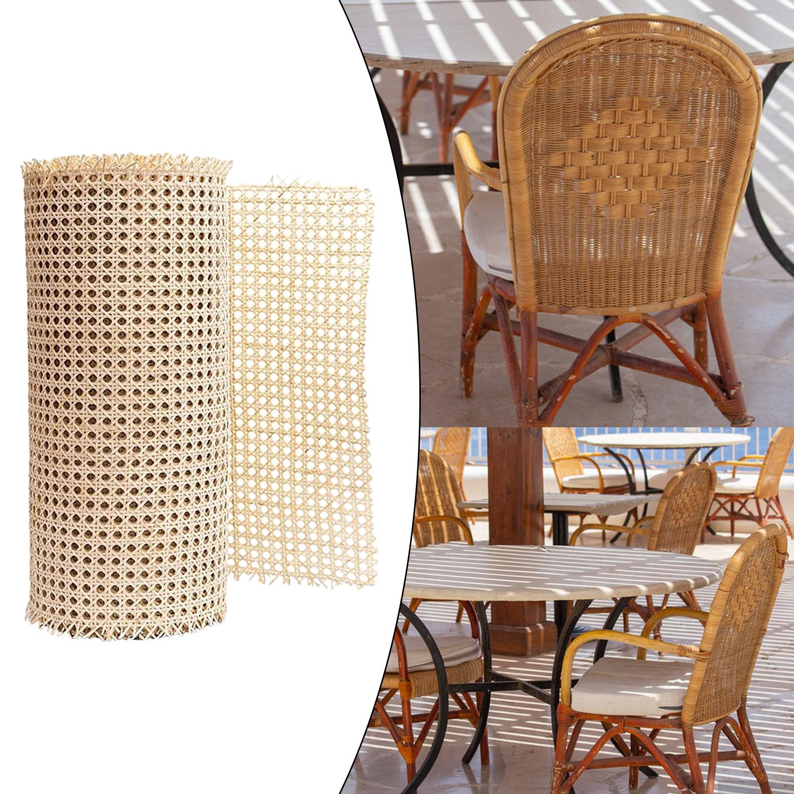 Rattan Cane Webbing Roll Cane Webbing Sheet for Summer Furniture Ceiling Bed 50cmx100cm