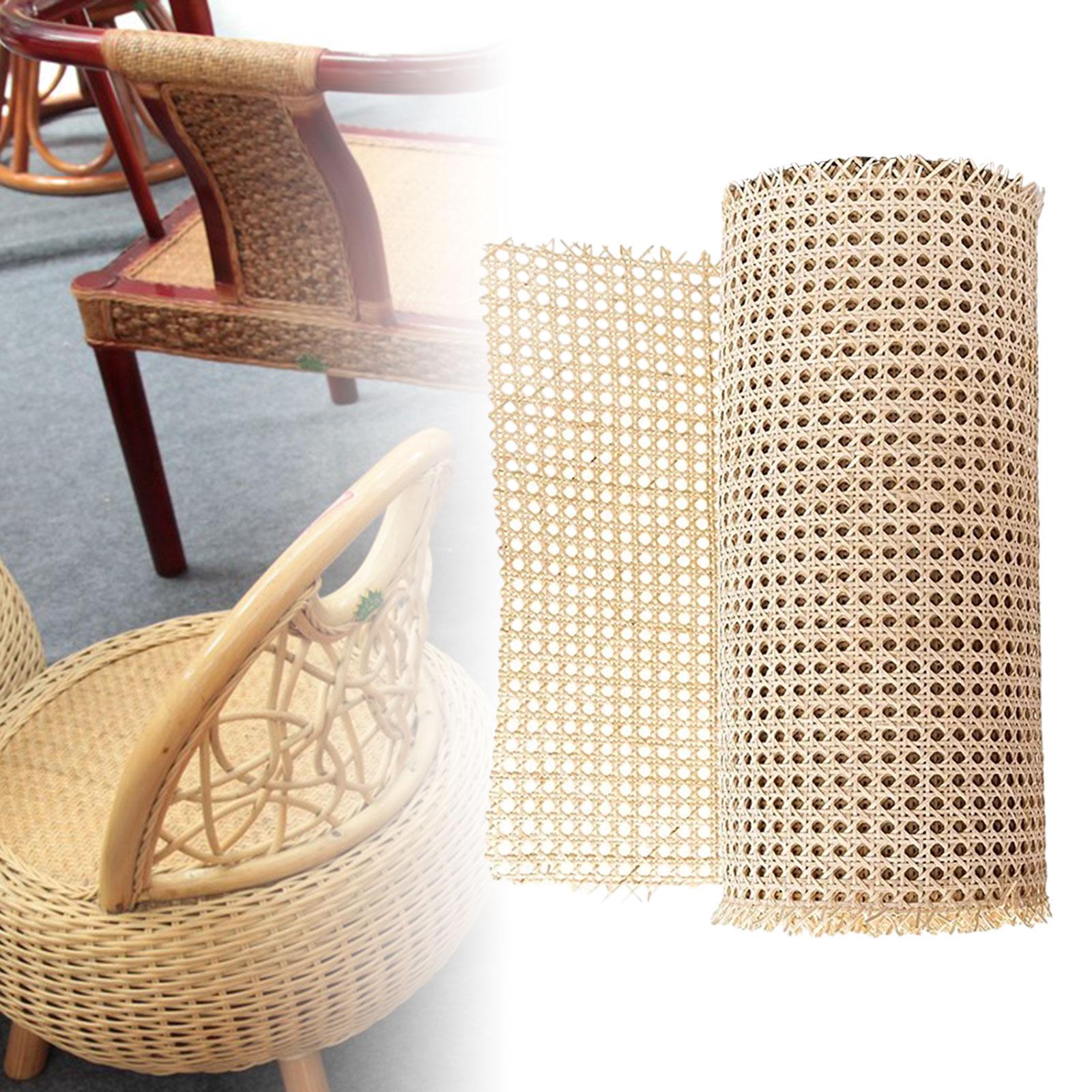 Rattan Cane Webbing Roll Cane Webbing Sheet for Summer Furniture Ceiling Bed 50cmx100cm