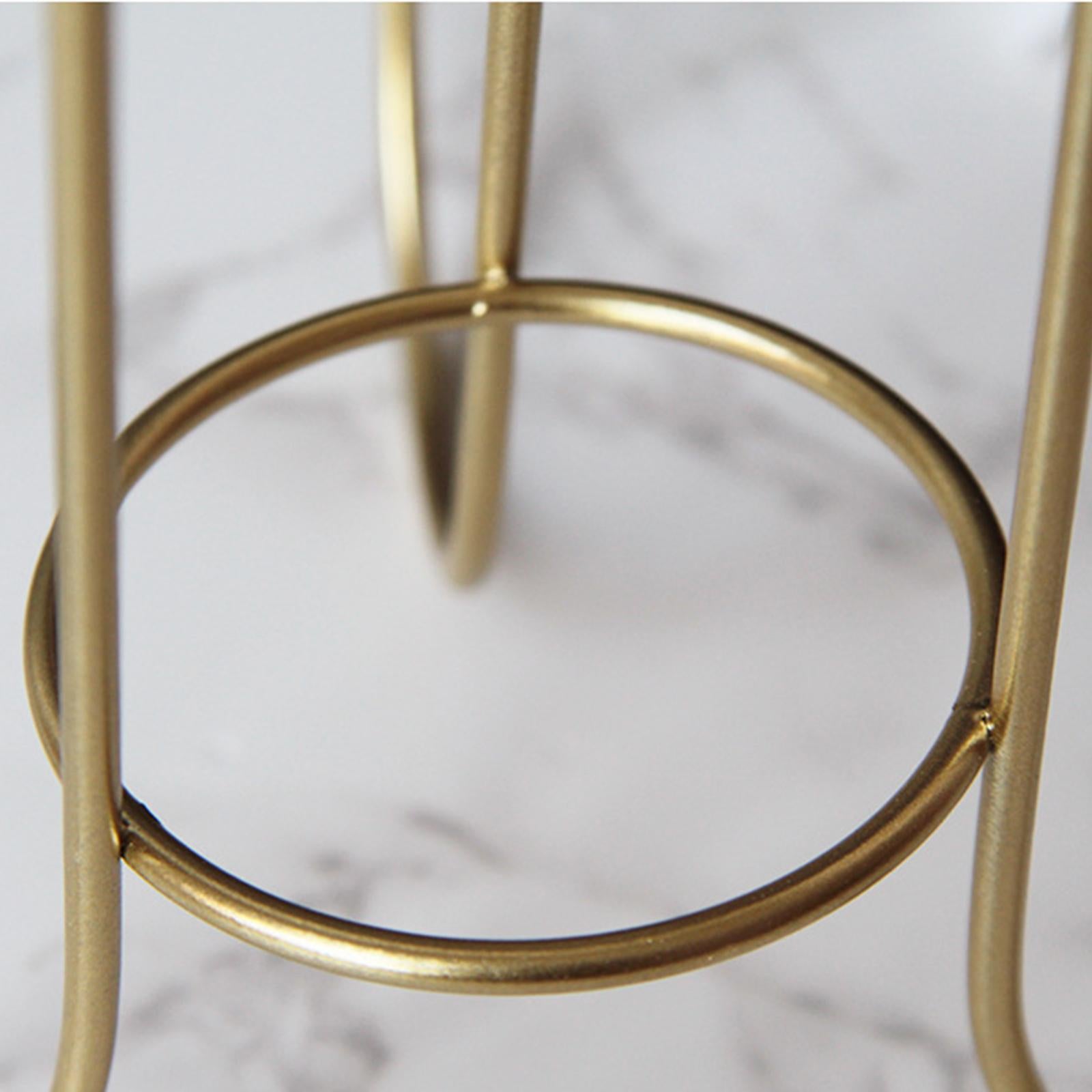 Pillar Candles Candlestick Holder Candle Holder for Wedding Reception Sturdy Golden