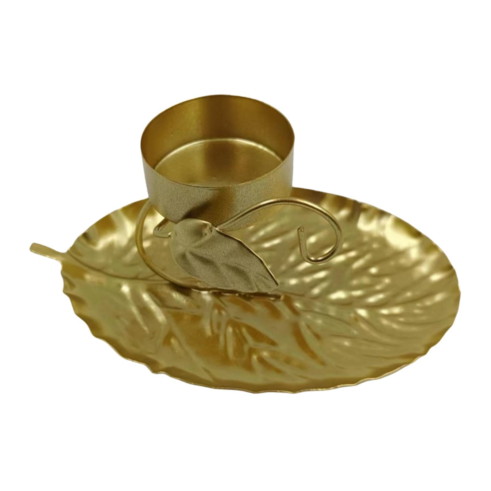 Metal Candlestick Home Party Wedding Table Centerpiece Tealight Candleholder Style B 13.5x8.5x6cm