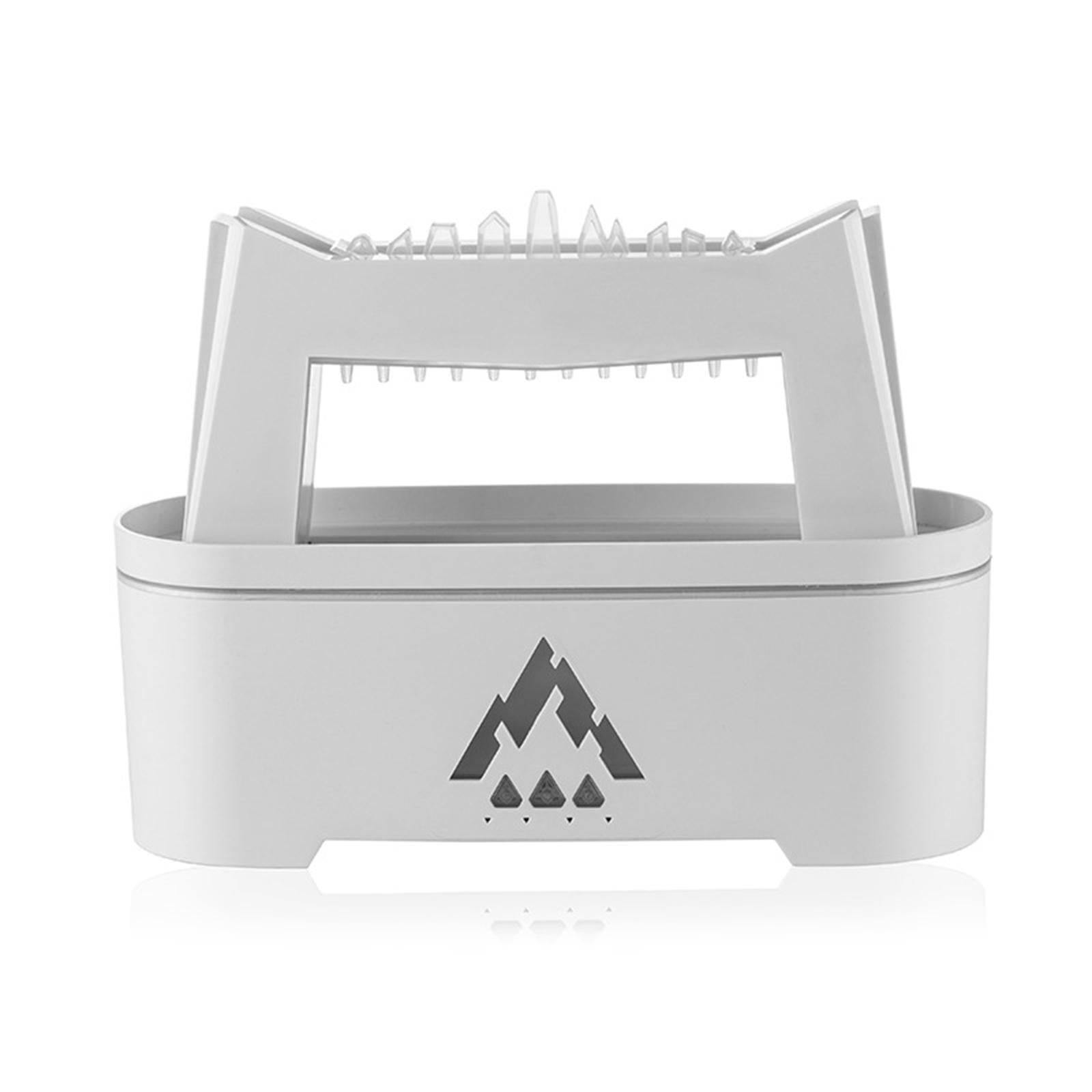 Raindrops Aroma Diffuser 300ml Capacity Mini Humidifier for Working Sporting White
