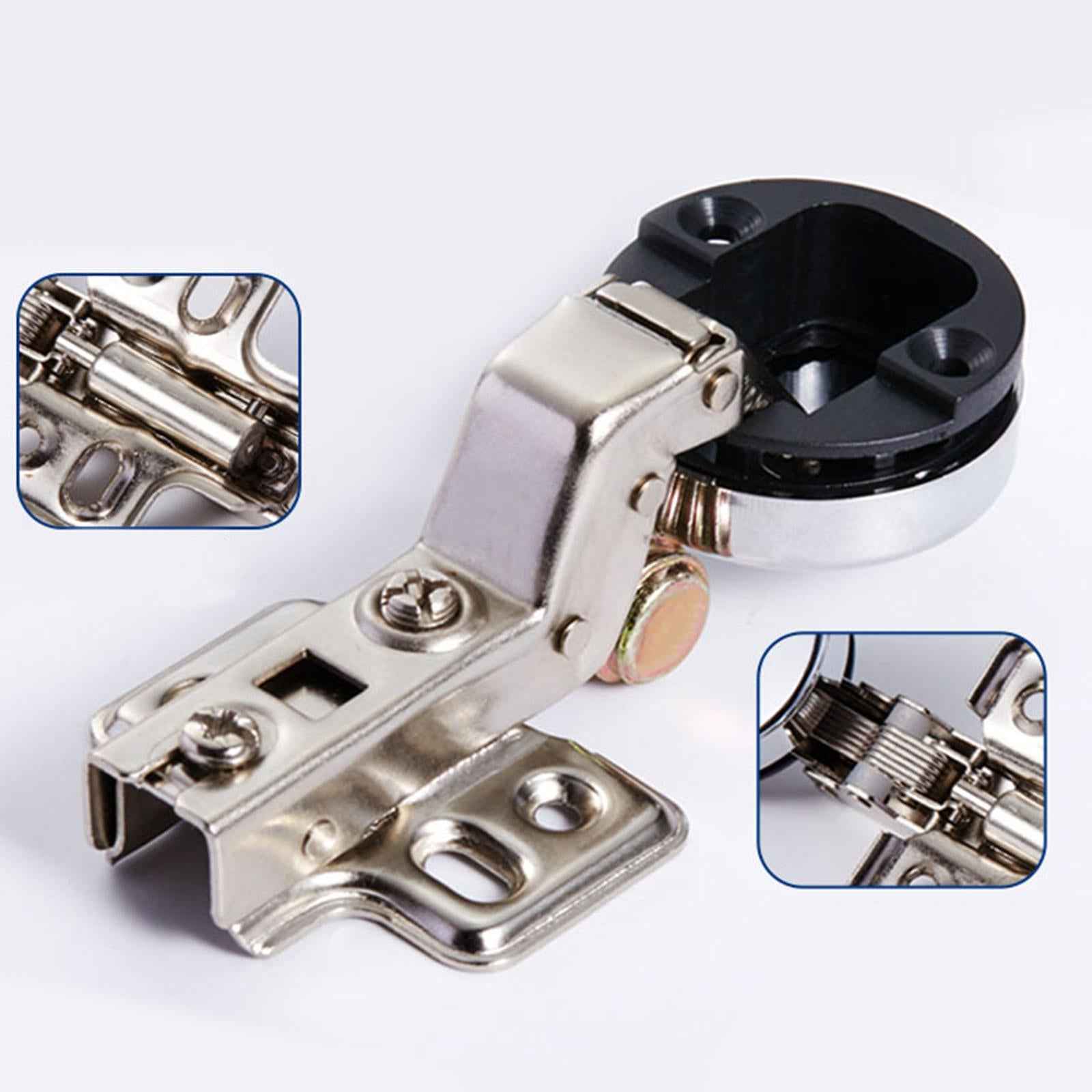 Glass Door Hinges 35mm Cup Screws Practical DIY Hinges Home Cabinet Hardware Big Bend