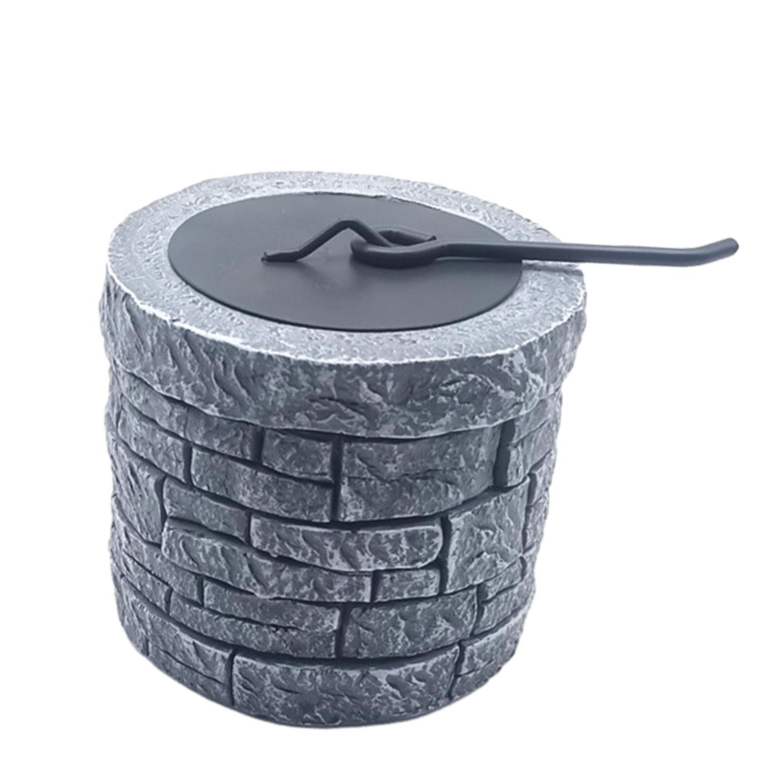 Small Small Fire Pit Home Decor Small Portable Fire Pit for Outdoor grey