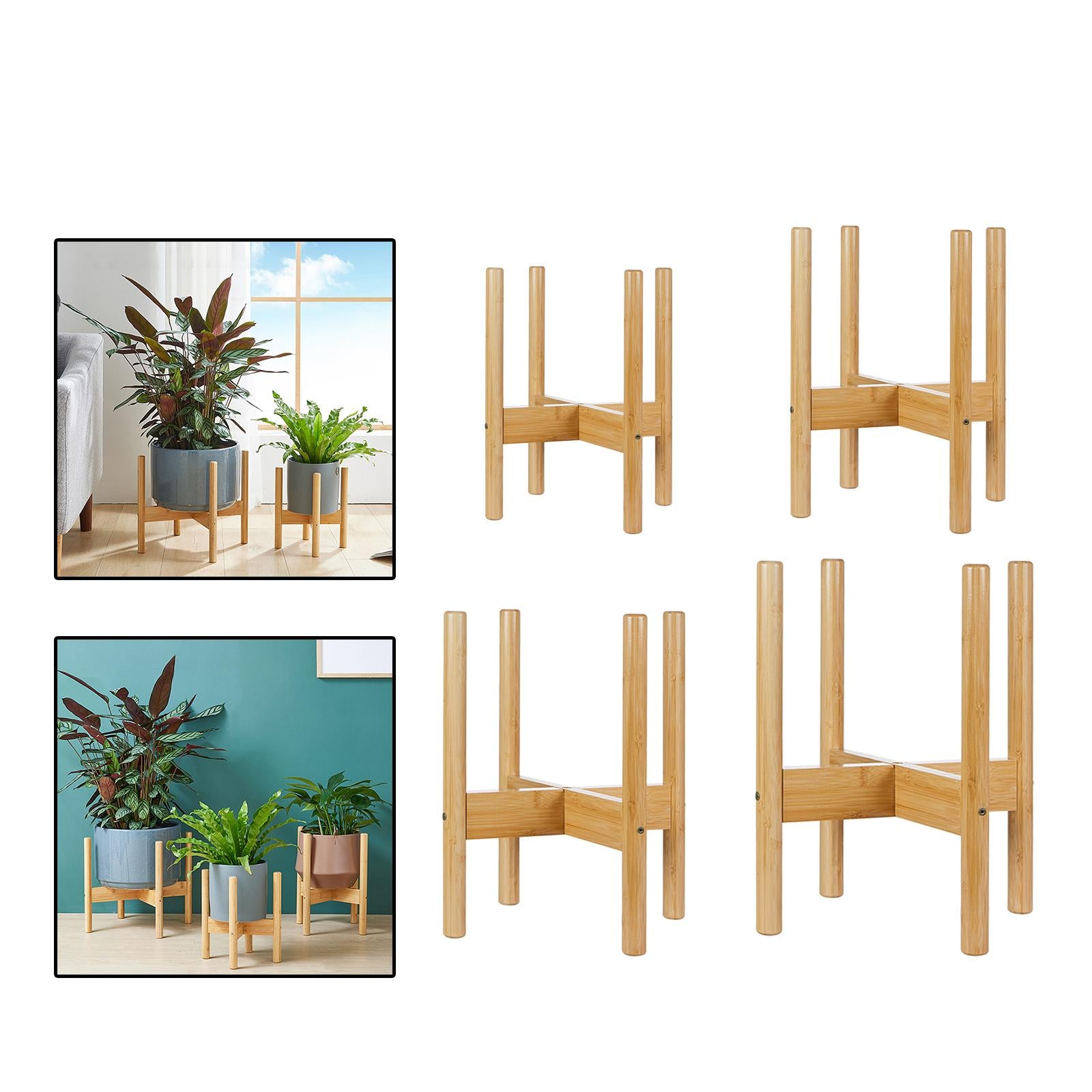 Plant Stand Display Rack Planter Stand for Indoor Outdoor Garden Home S