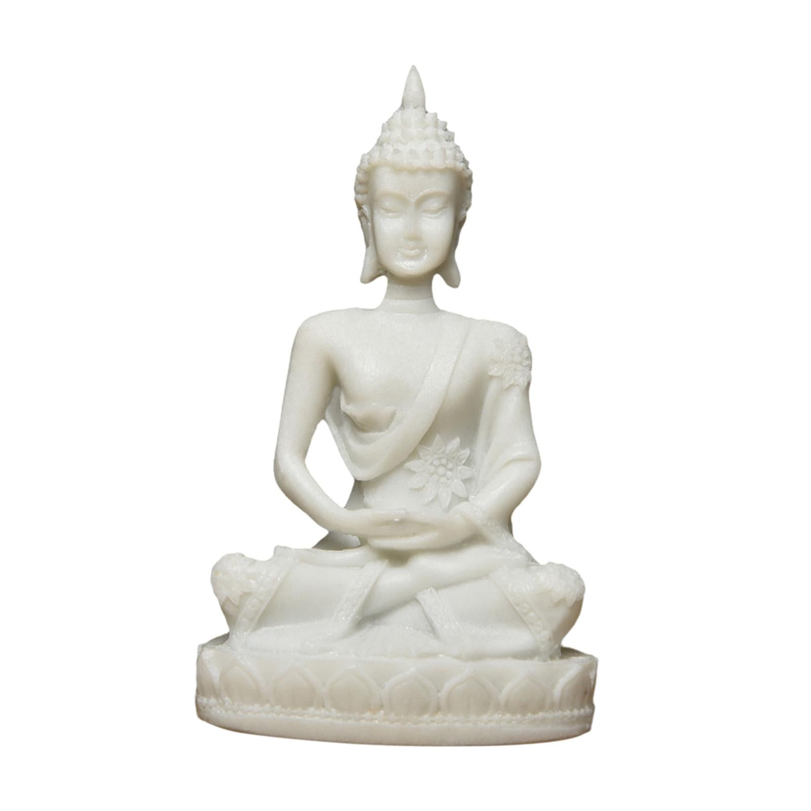 Buddha Statue Zen Decor Home Decor Meditation Decor for Tabletop Home Office Style C