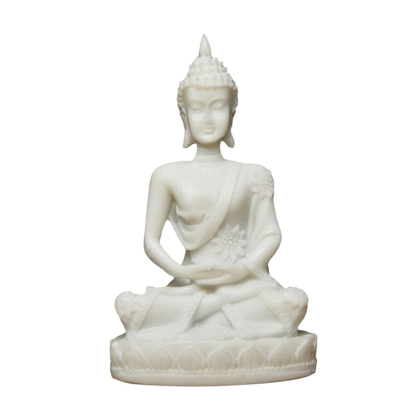 Buddha Statue Zen Decor Home Decor Meditation Decor for Tabletop Home Office Style C