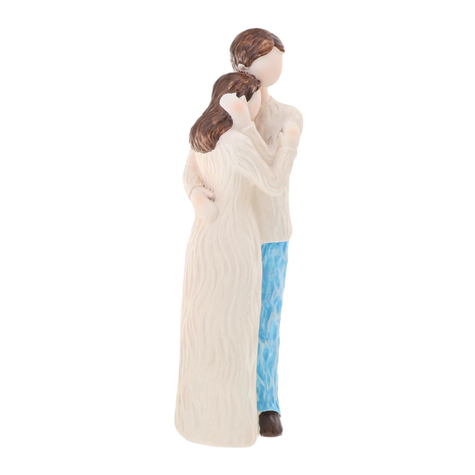 Couple Sculpture Valentine's Day Gifts for Wedding Indoor Home Decor Parents