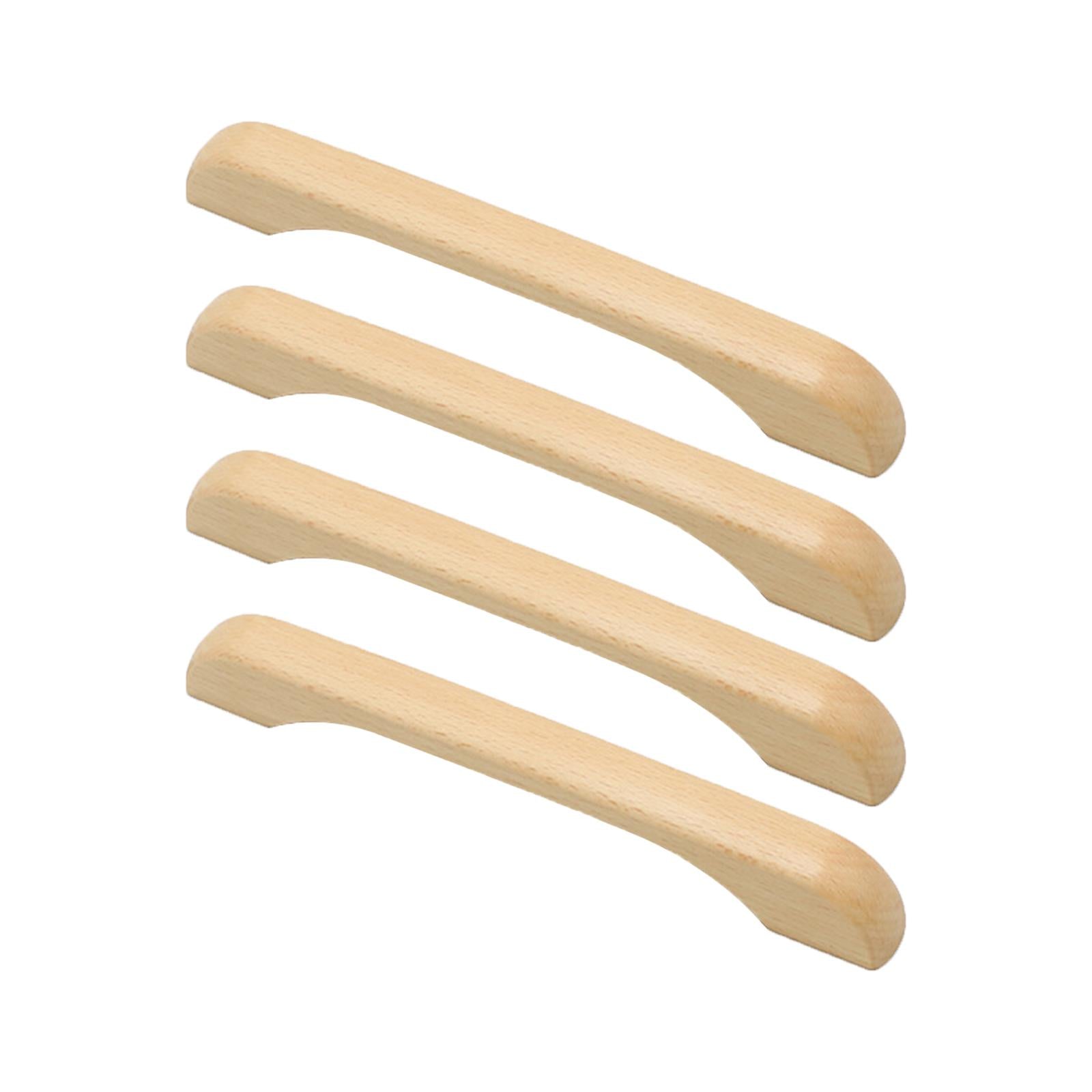 Drawer Pull Handles Dresser Furniture Wardrobe Bathroom Wooden Cabinet Knobs 4Pcs Arch Bridge