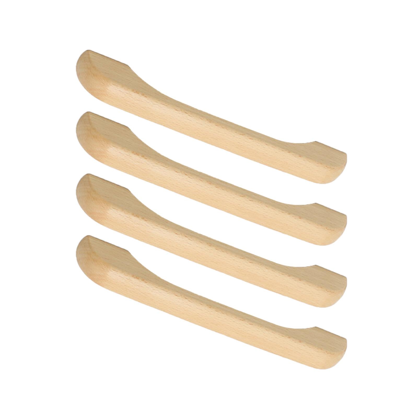Drawer Pull Handles Dresser Furniture Wardrobe Bathroom Wooden Cabinet Knobs 4Pcs Arch Bridge