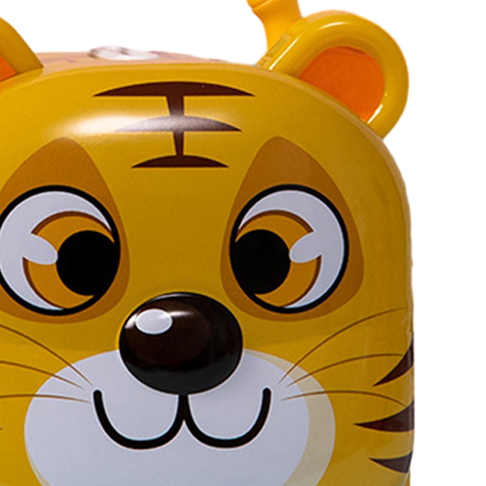 Piggy Bank for Kids Birthday Gift Tiger Money Bank for Cash Home Decor Child Yellow