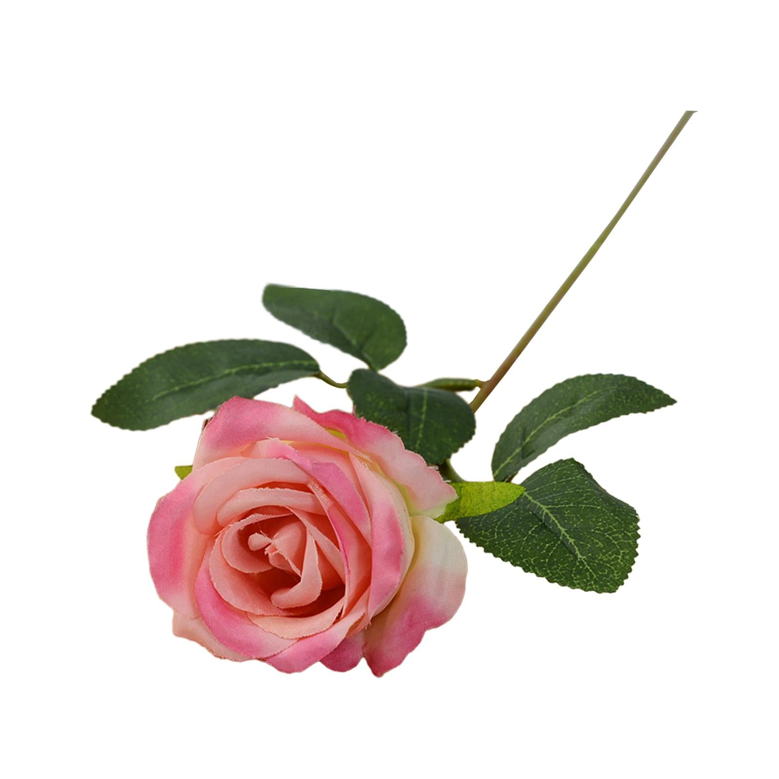Artificial Roses Fake Rose for Flowers Party Centerpieces Wedding Decoration Pink B
