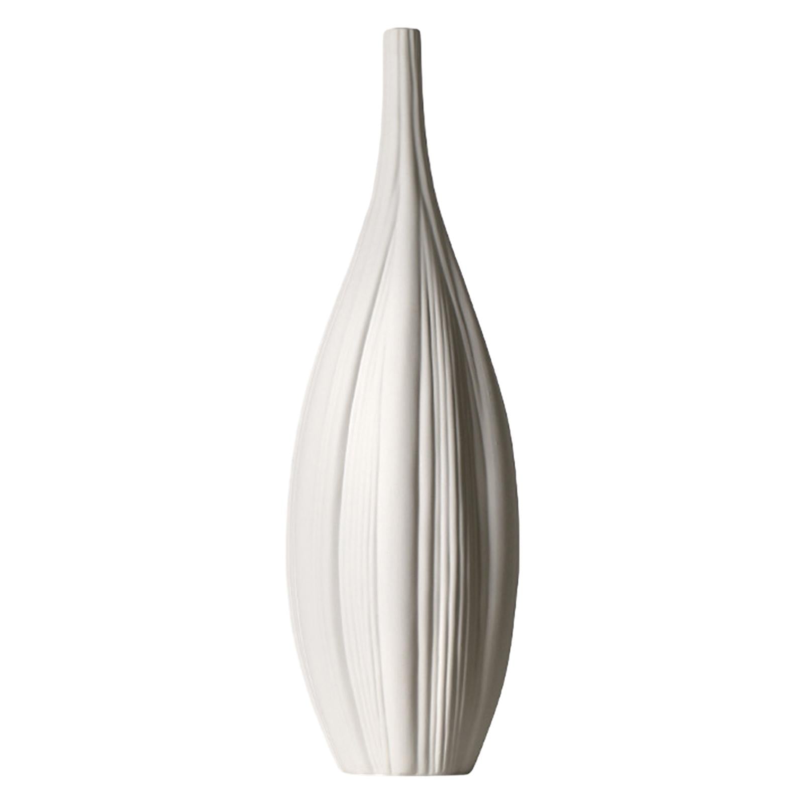 Ceramic Flower Vase Tabletop Decoration for Office Dorm Wedding Centerpieces 50x17cm