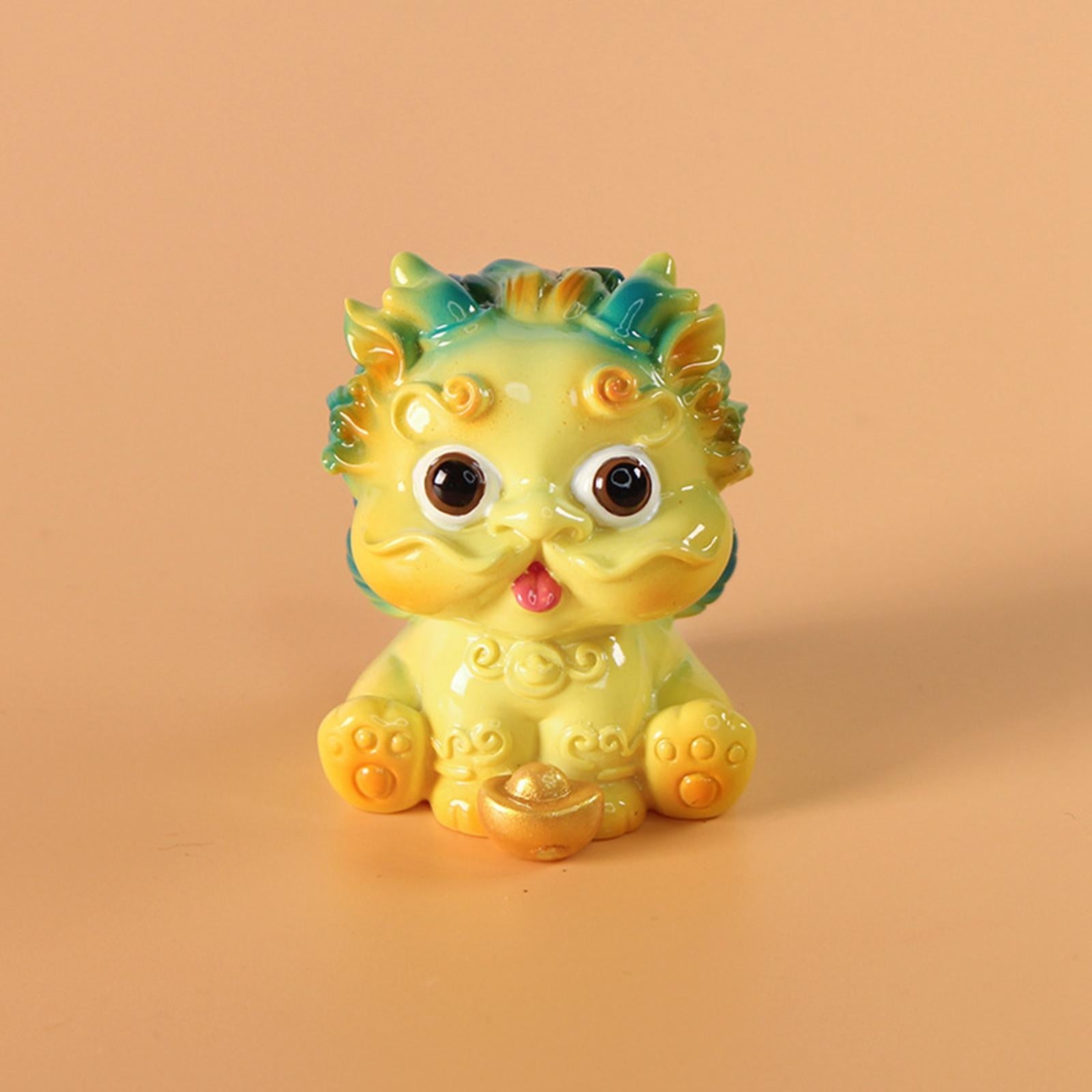 Pixiu Statue Desk Car Dashboard Decoration for Bedroom Restaurant Study Room Style D