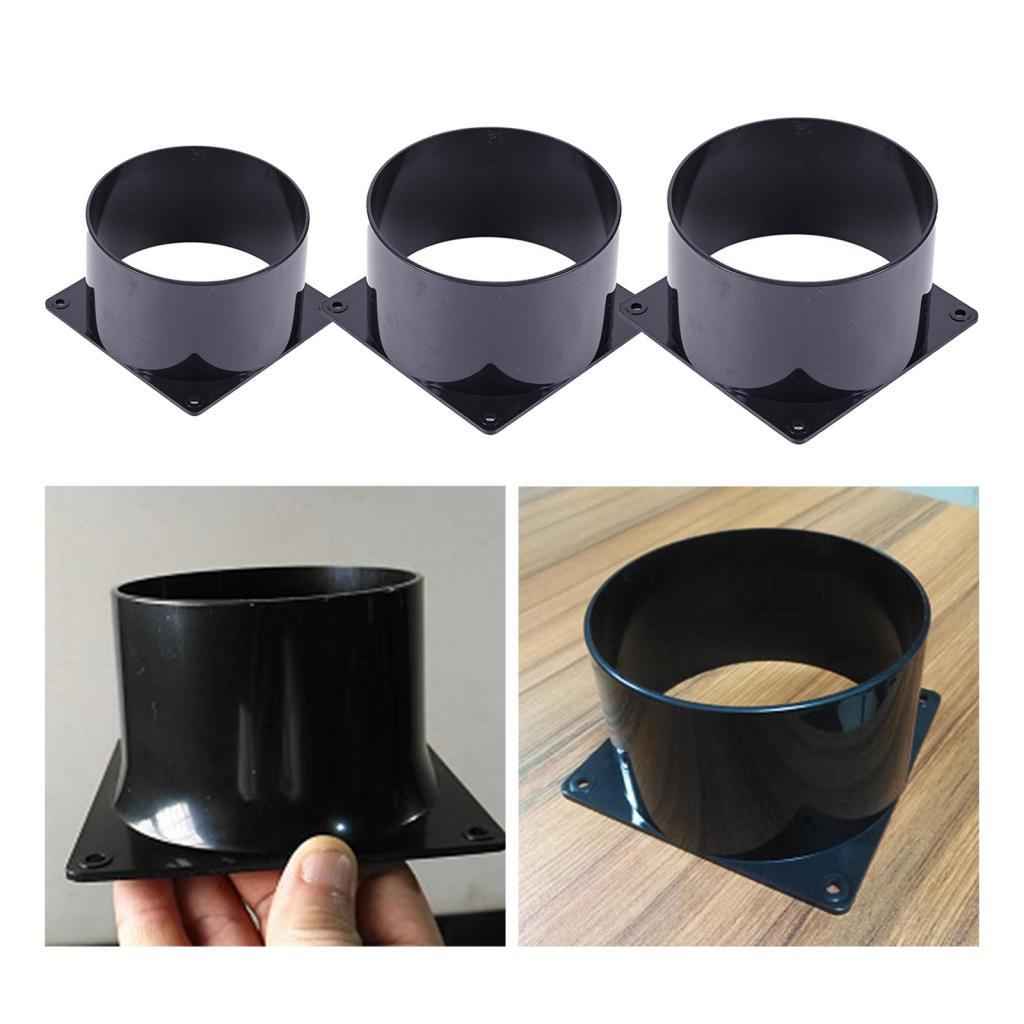 Air Vent Duct Connector Flange Heating Replaceable Walls Air Tube Hose Flange 75mm