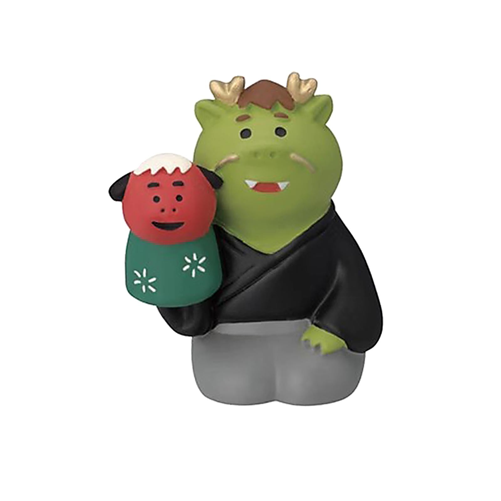 Animal Figurines Home Ornament for Housewarming Gifts Tabletop Ornament Home Style B