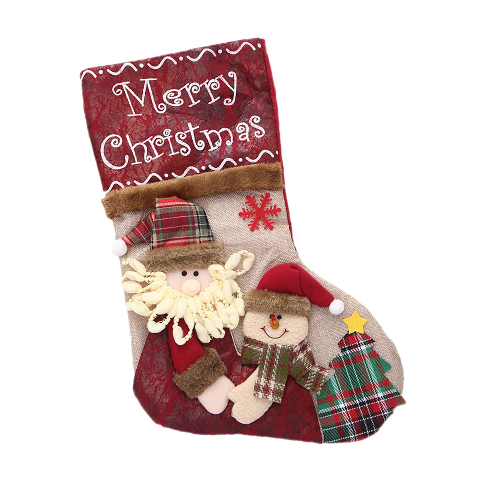 Xmas Stockings Big Xmas Stockings Decoration for Restaurant Office Fireplace