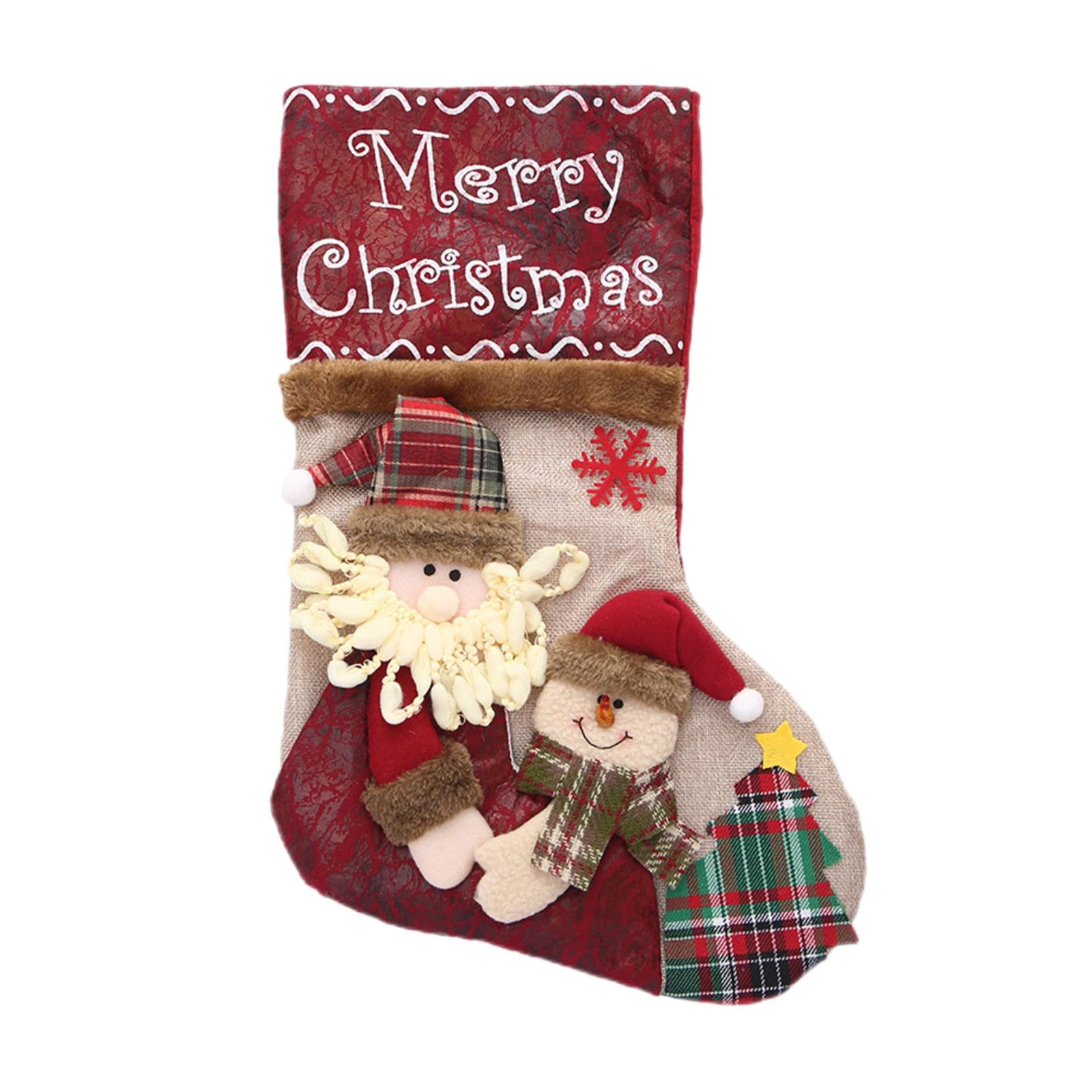 Xmas Stockings Big Xmas Stockings Decoration for Restaurant Office Fireplace