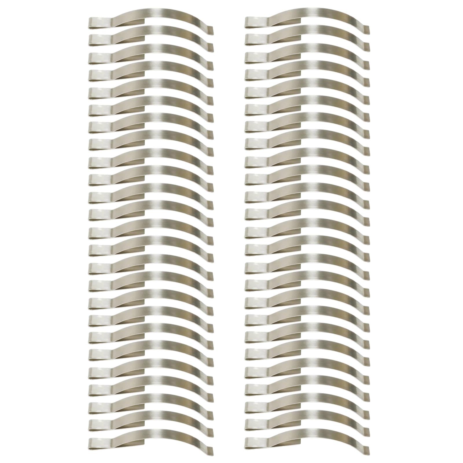 50Pcs Window Screen Spring Clips Easy to Use Home Improvement Holding Screen