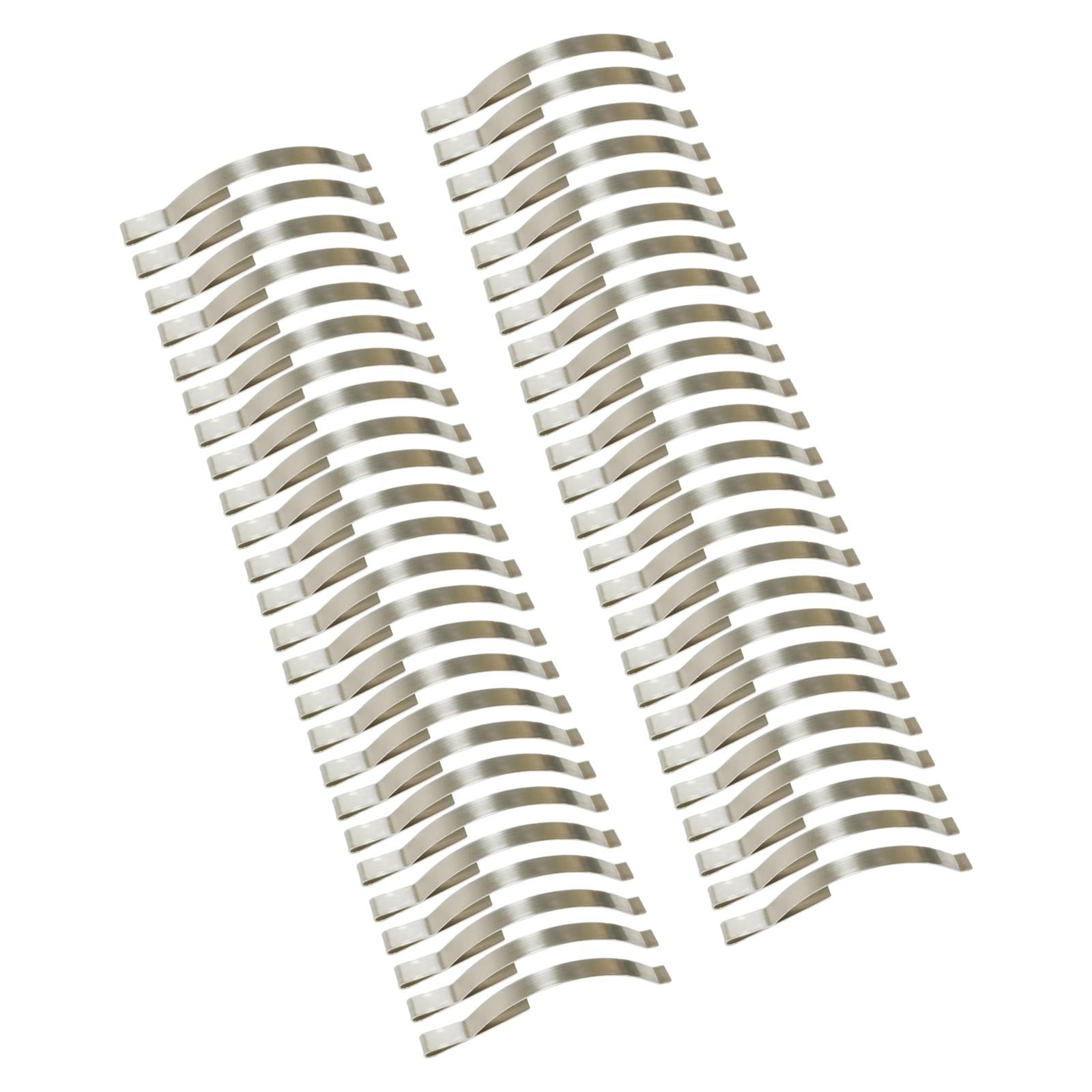 50Pcs Window Screen Spring Clips Easy to Use Home Improvement Holding Screen