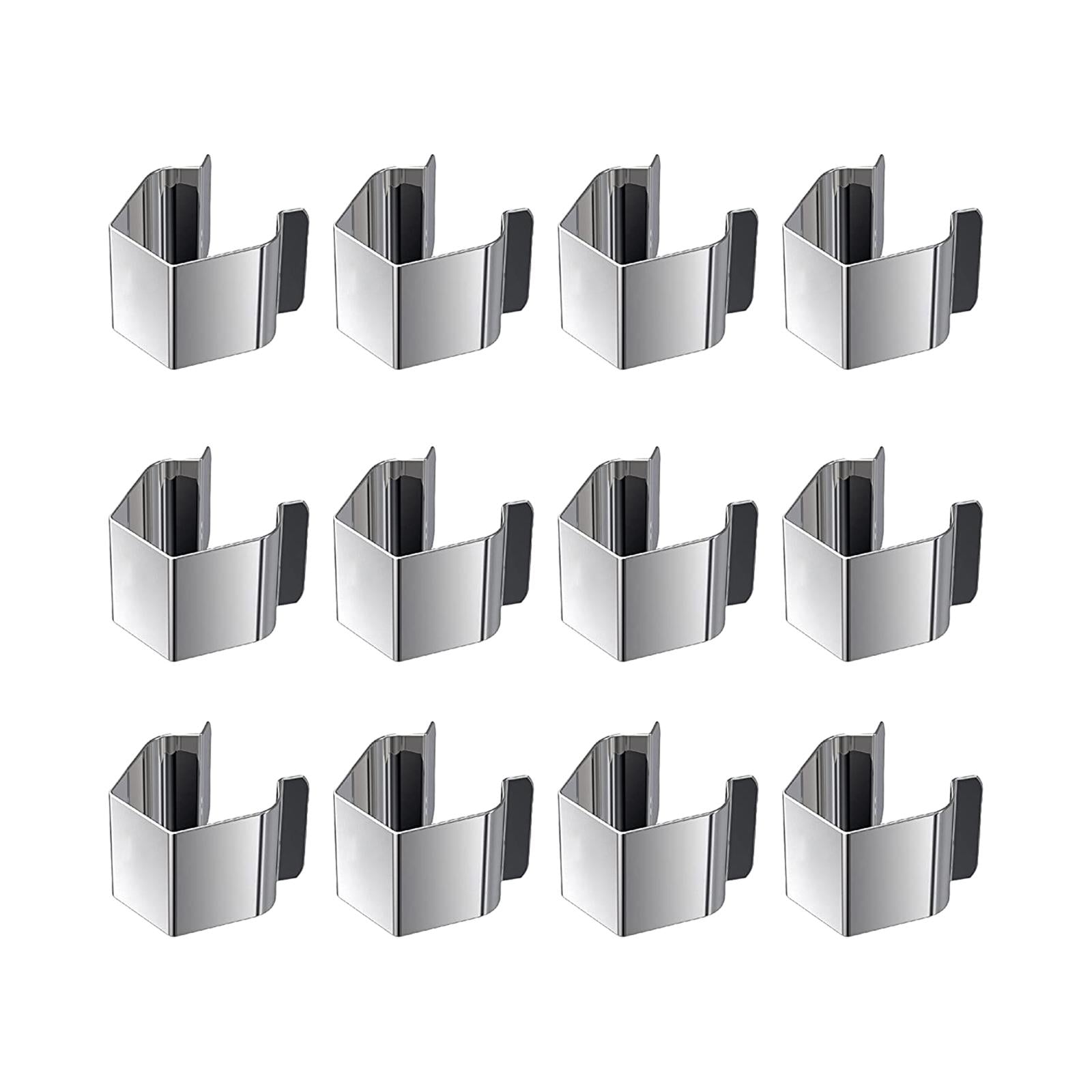 12 Pieces Screen Door Installer Clips Accessories for Installing Patio Lanai