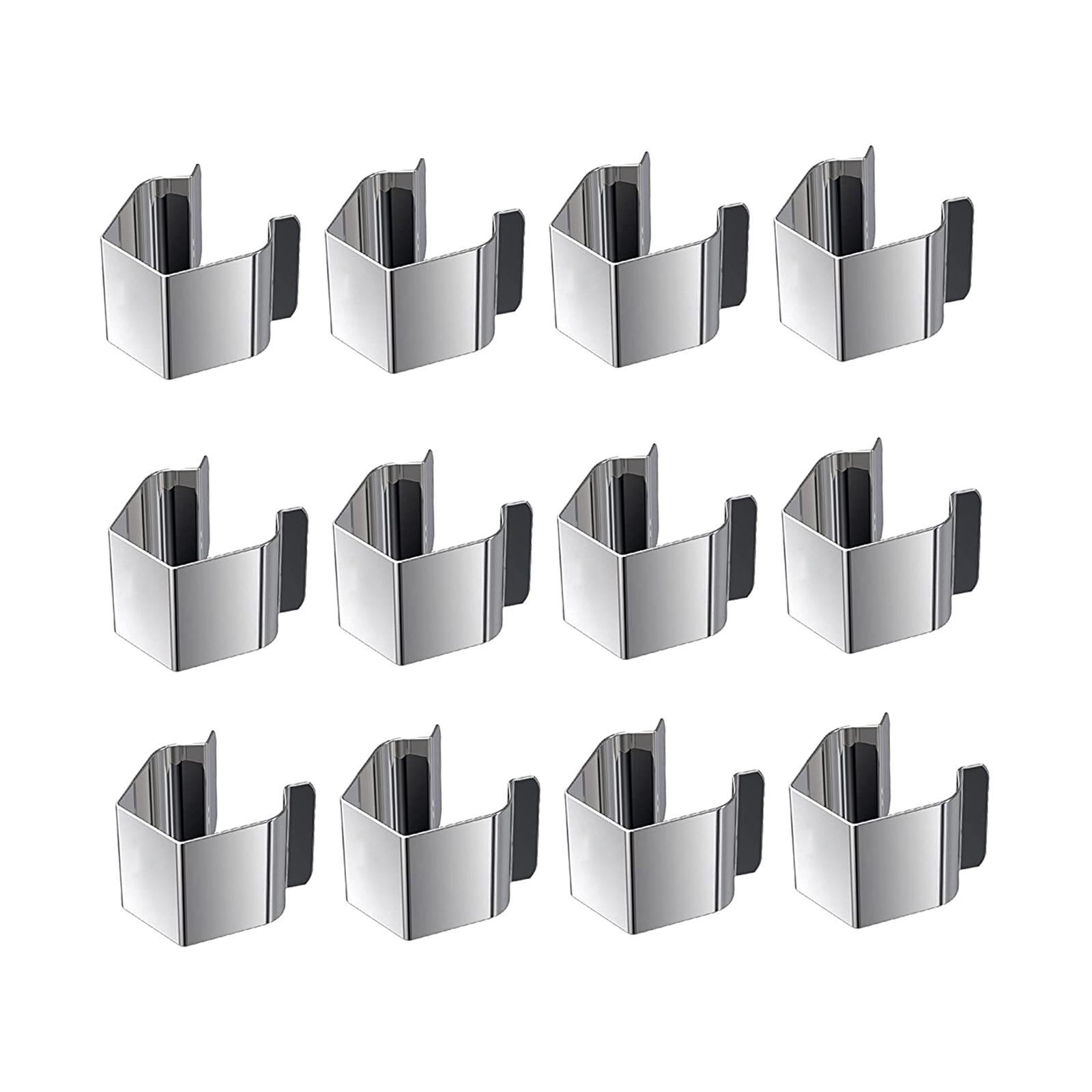 12 Pieces Screen Door Installer Clips Accessories for Installing Patio Lanai