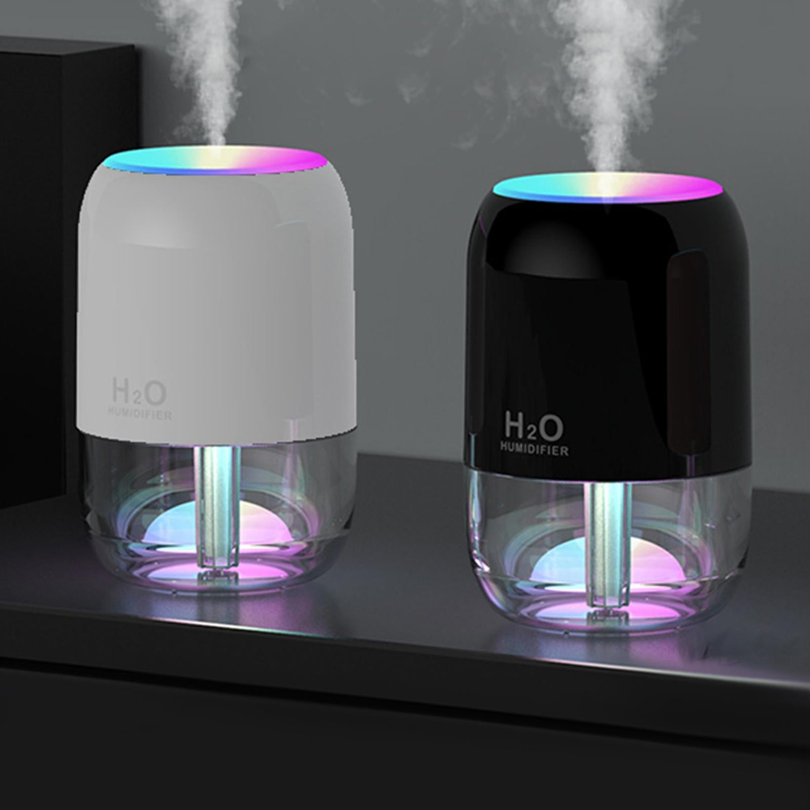 200ml Humidifier Car Essential Oil Diffuser Portable for Bedroom Lightweight White