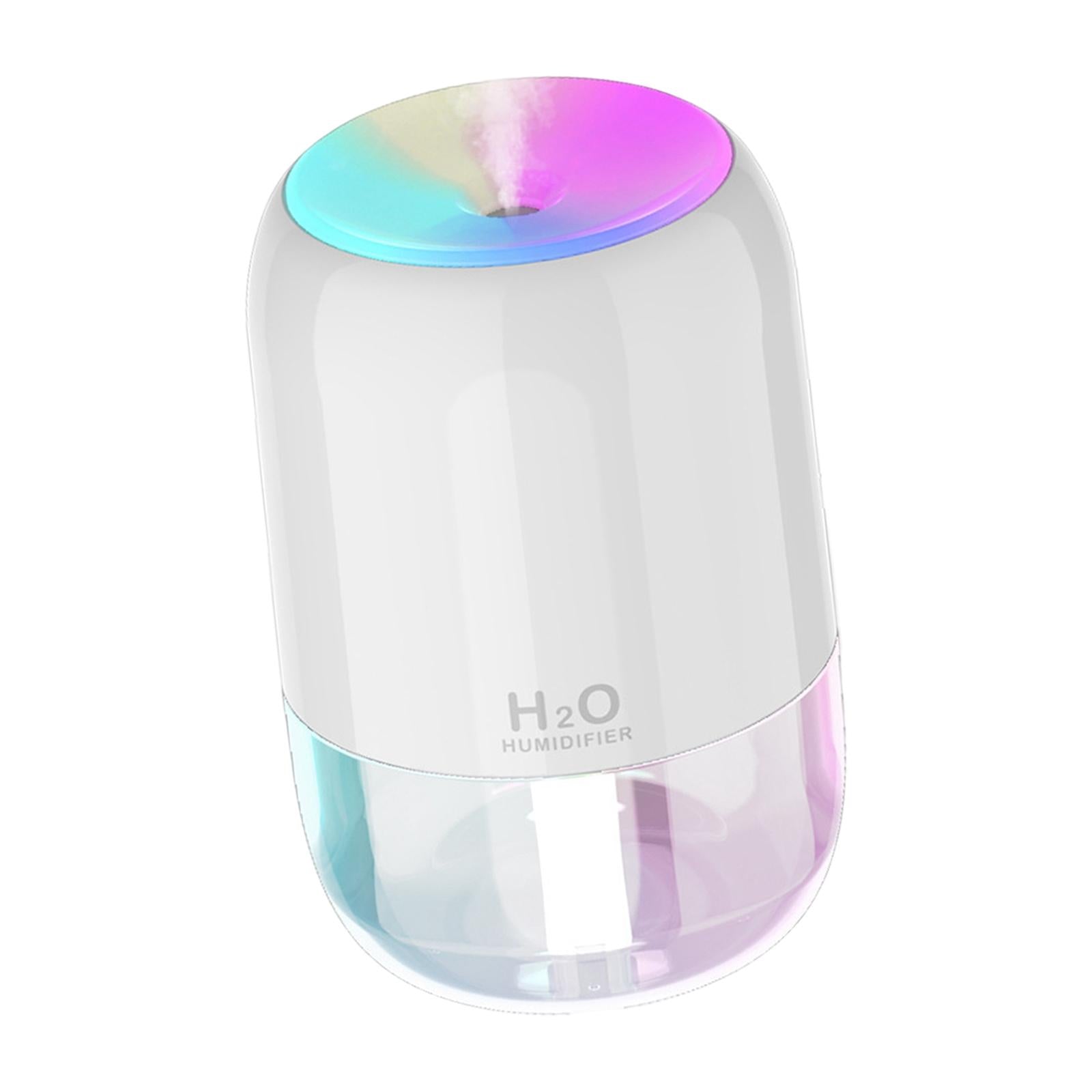 200ml Humidifier Car Essential Oil Diffuser Portable for Bedroom Lightweight White