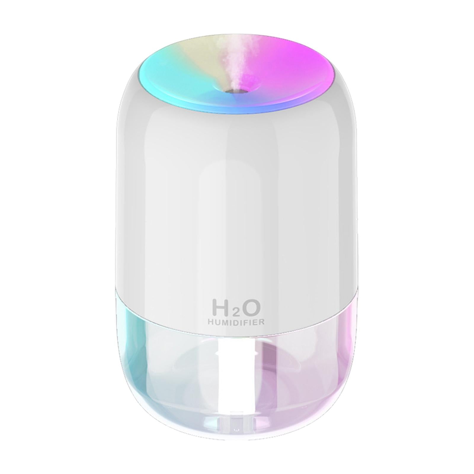 200ml Humidifier Car Essential Oil Diffuser Portable for Bedroom Lightweight White