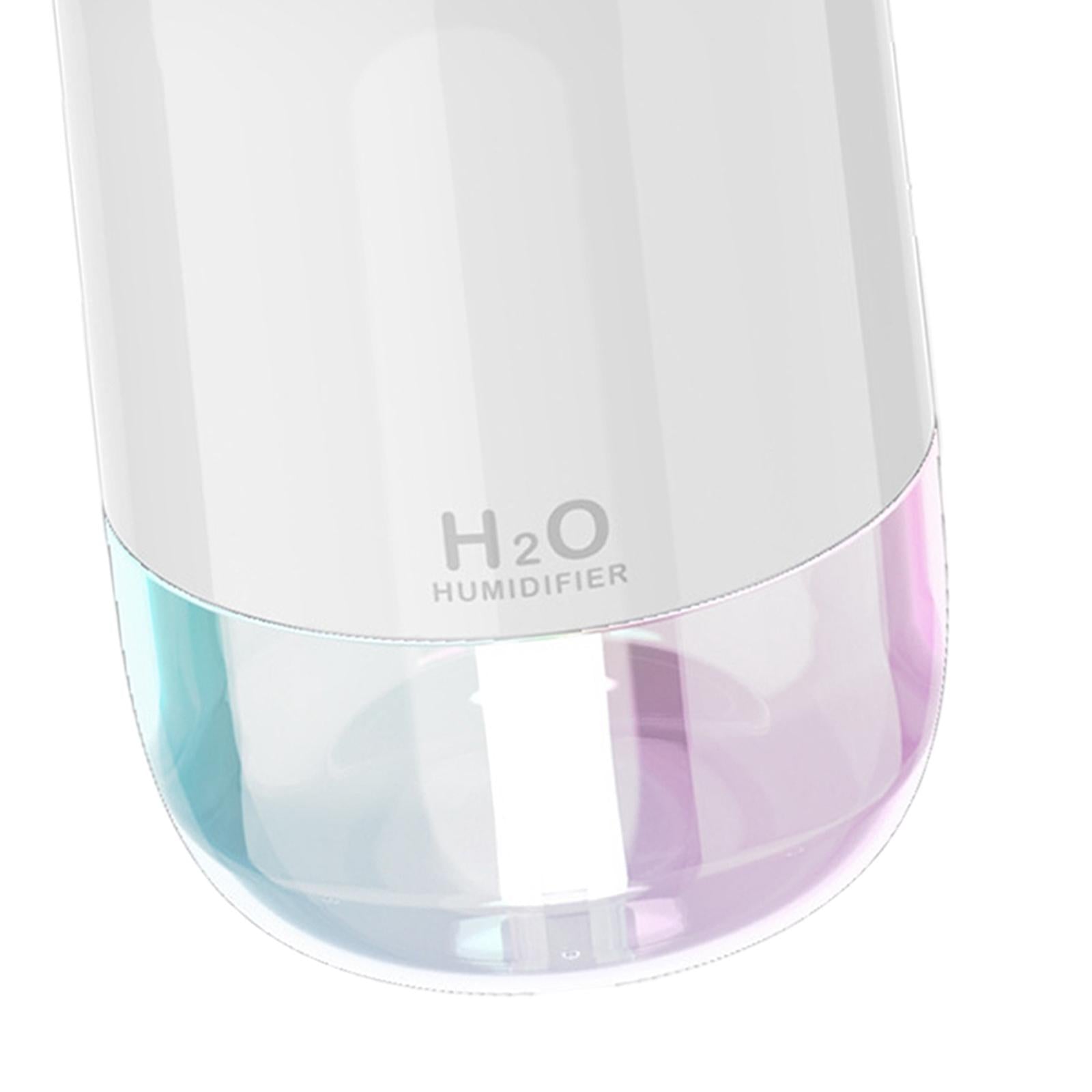 200ml Humidifier Car Essential Oil Diffuser Portable for Bedroom Lightweight White