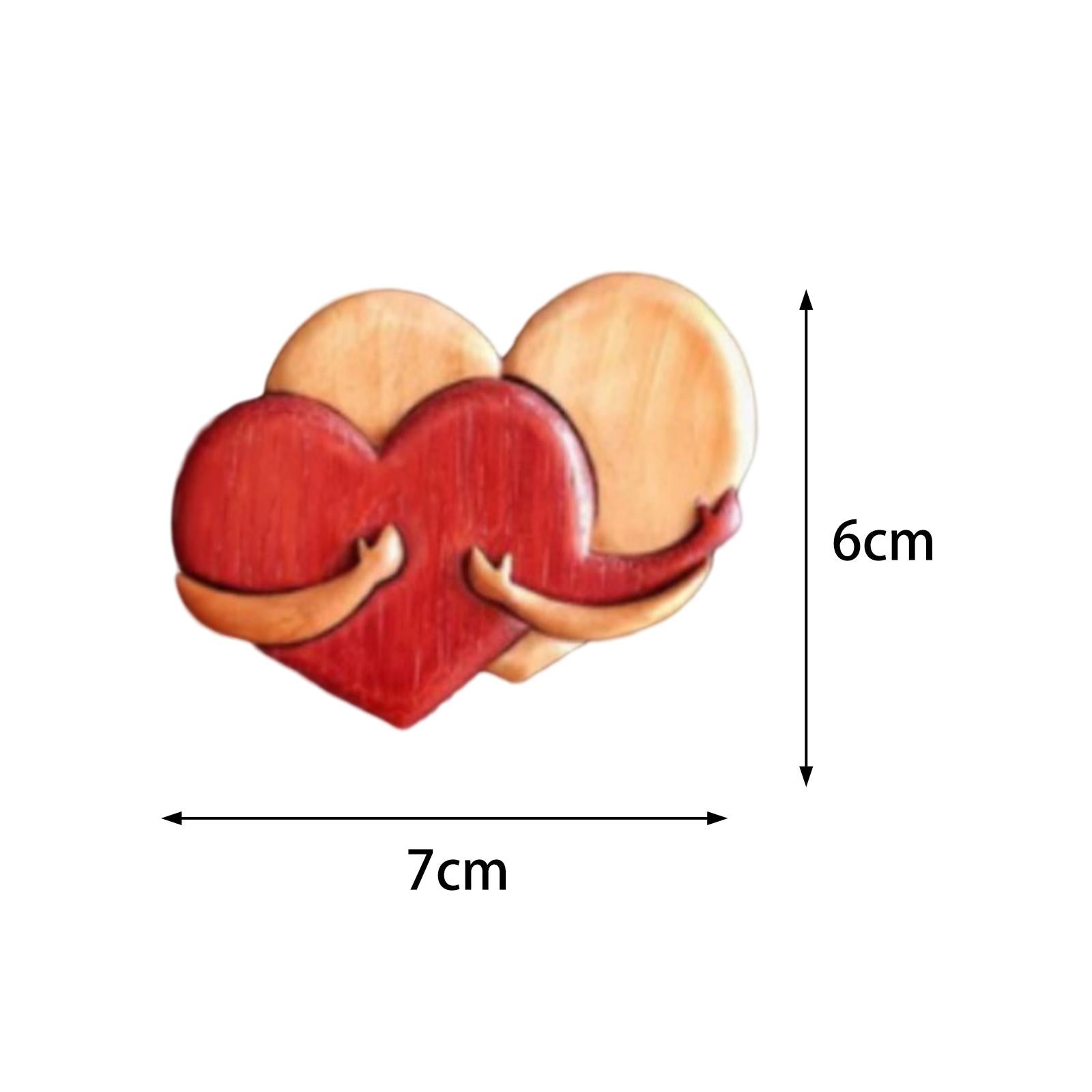 Heart Love Knots Valentine Day Love Ornaments for Indoor Wedding Anniversary former hearts