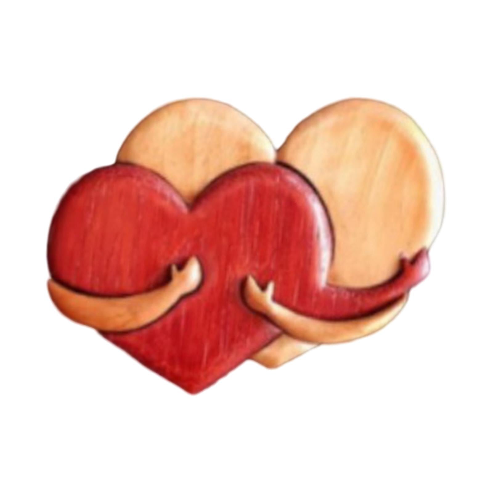 Heart Love Knots Valentine Day Love Ornaments for Indoor Wedding Anniversary former hearts